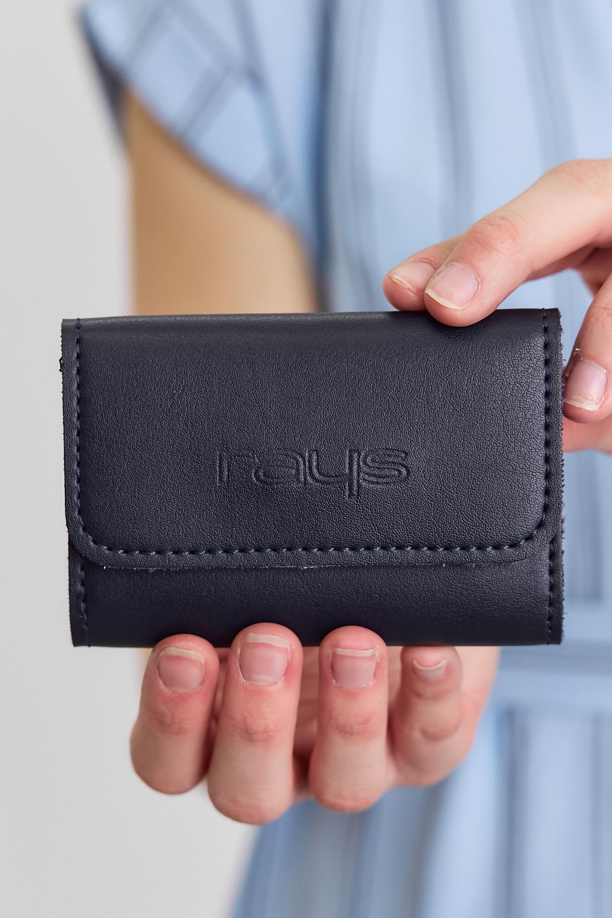 2121 Rays Baskı Cüzdan Laci - 2