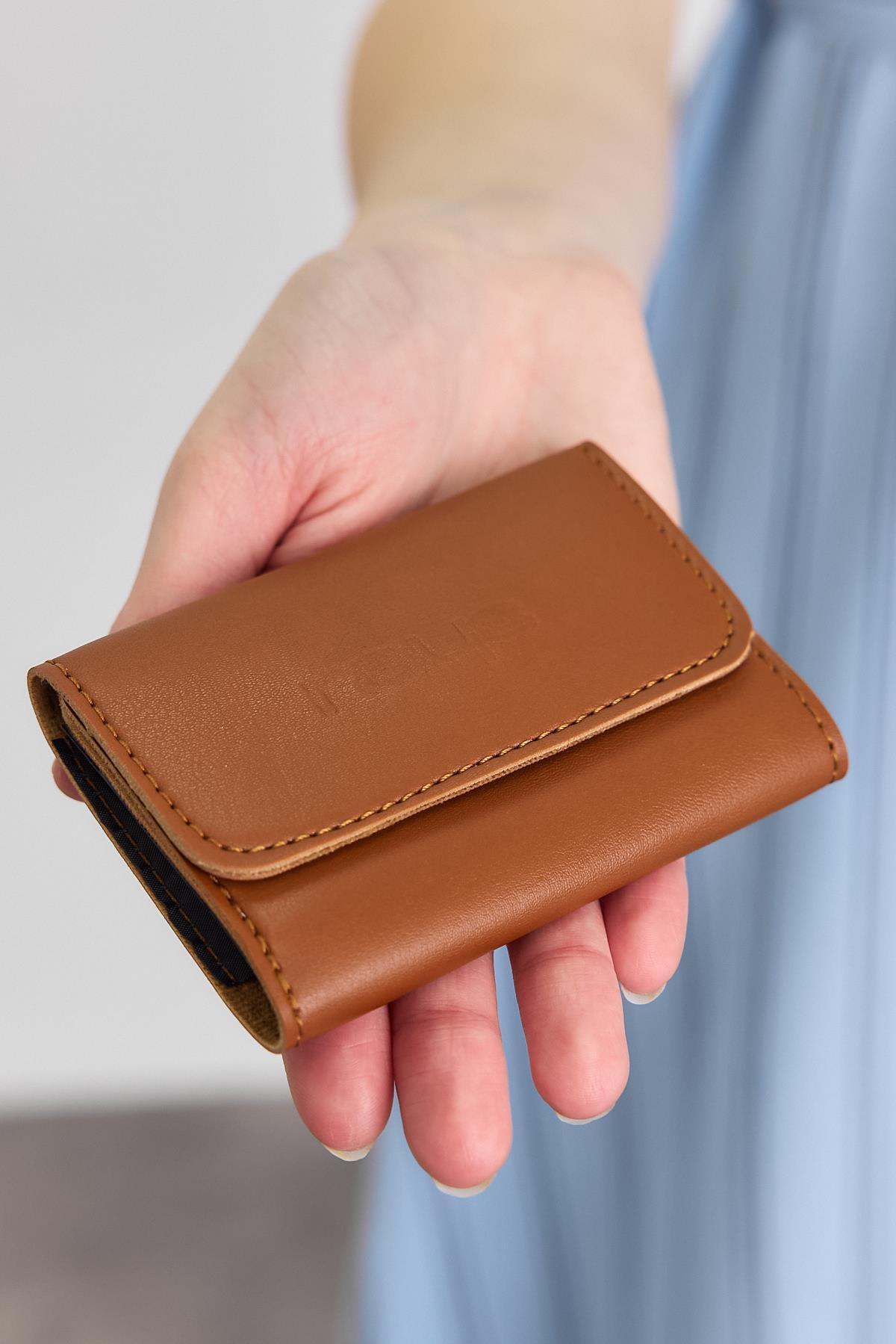 2121 Rays Baskı Cüzdan Taba - 1