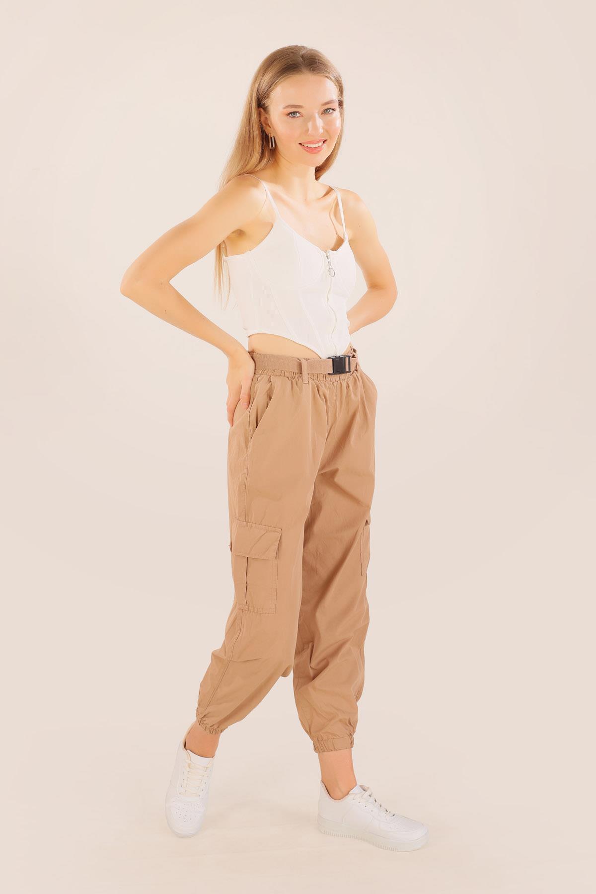 Camel Kemer Detay Paraşüt Pantolon 5031 - 2