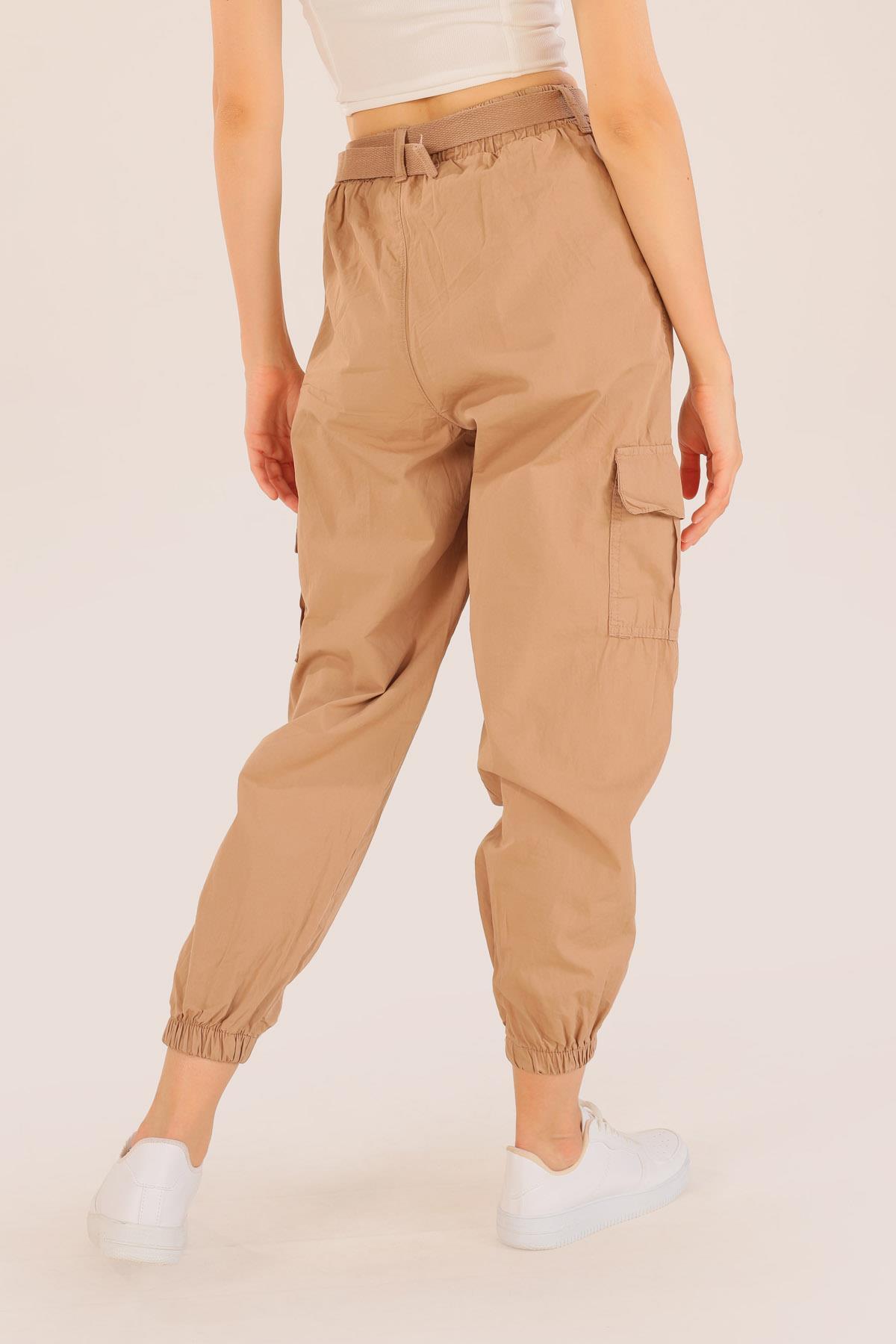 Camel Kemer Detay Paraşüt Pantolon 5031 - 5