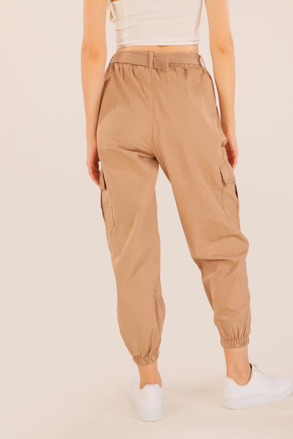Camel Kemer Detay Paraşüt Pantolon 5031 - 4