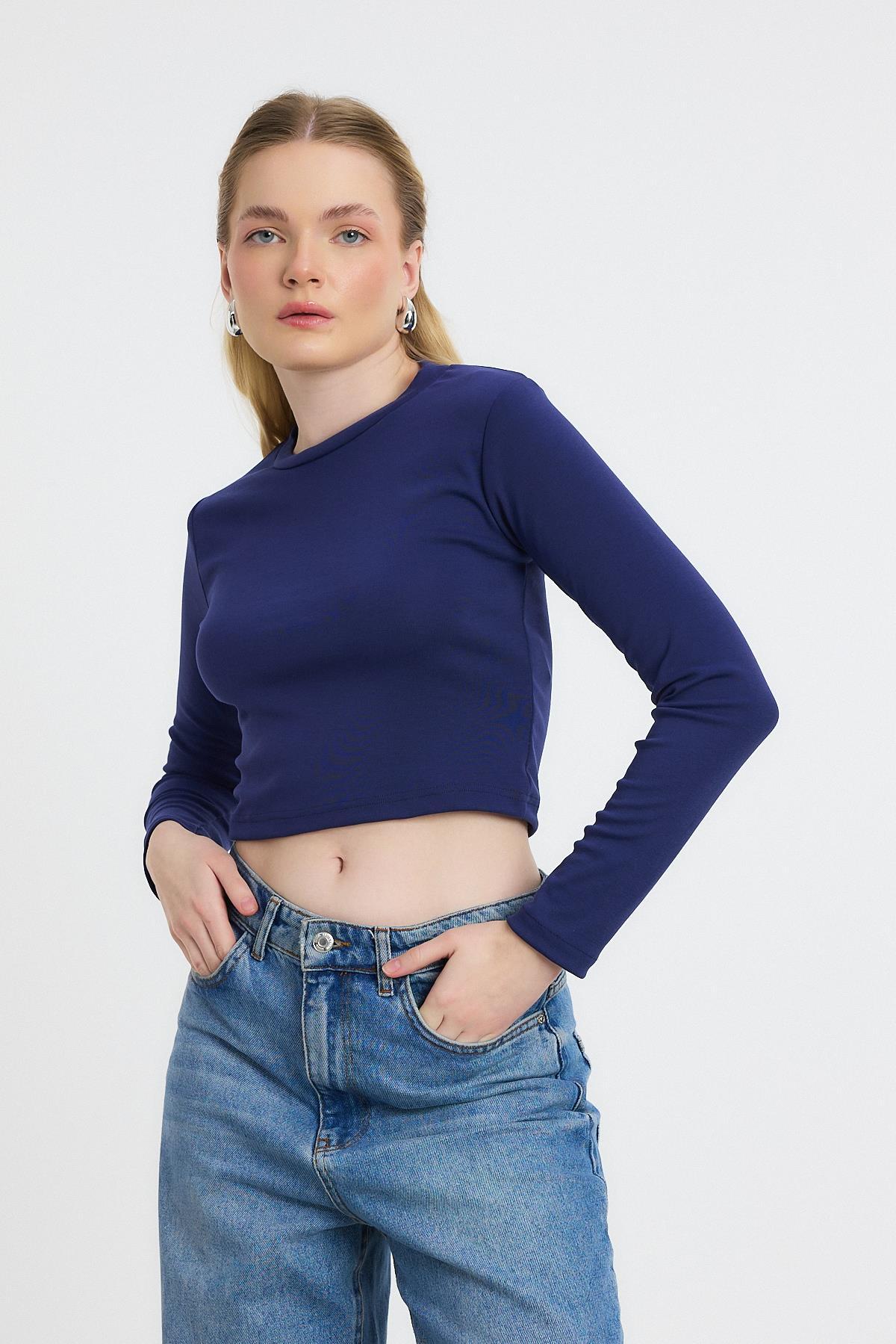 Bisiklet Yaka Bluz 2132 Laci - 3