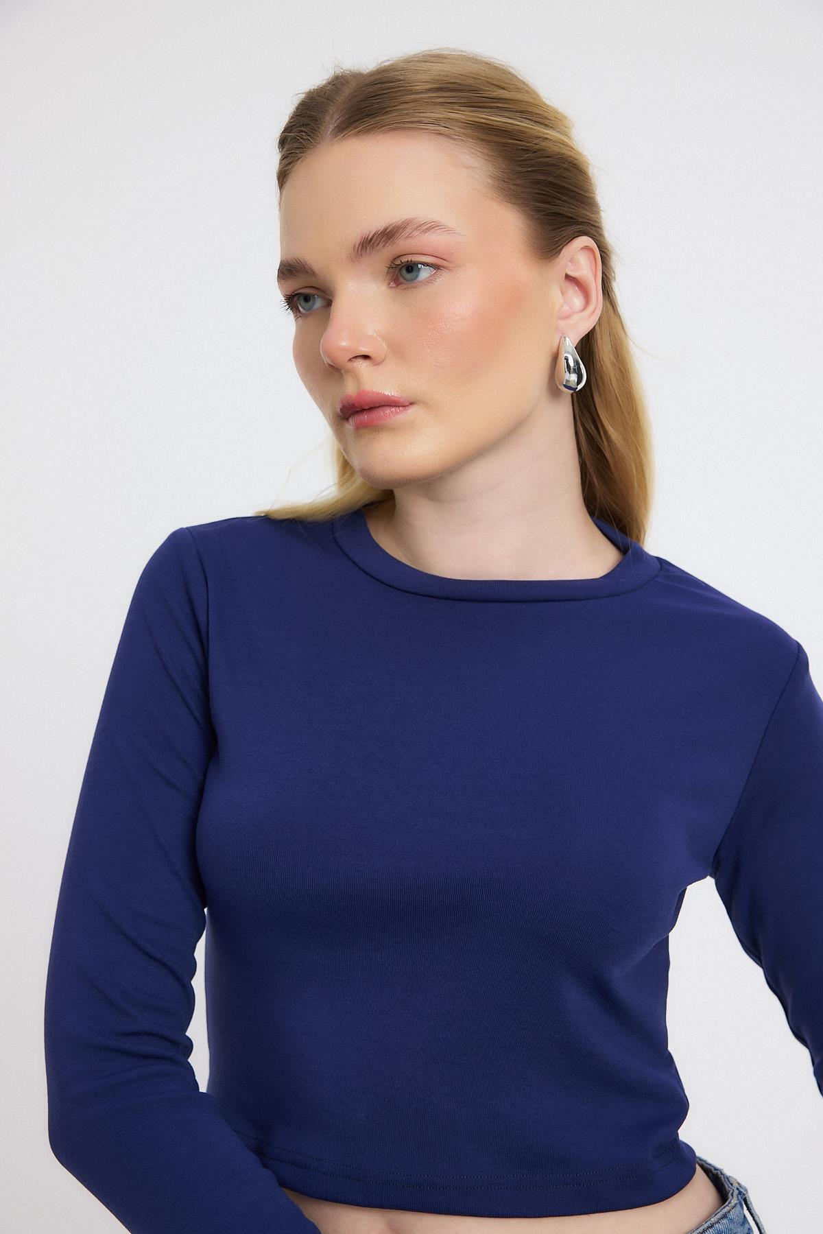 Bisiklet Yaka Bluz 2132 Laci - 4