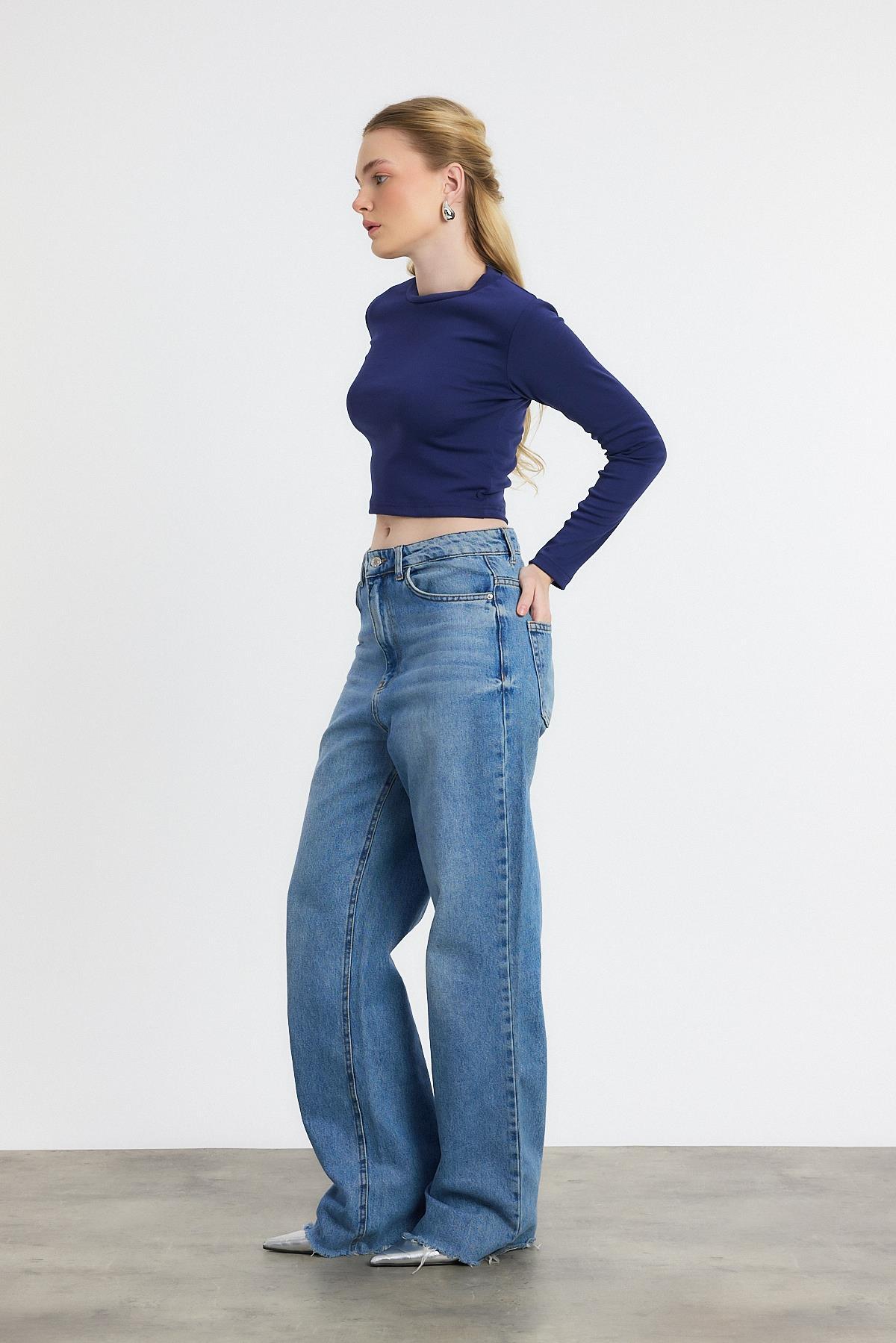 Bisiklet Yaka Bluz 2132 Laci - 6