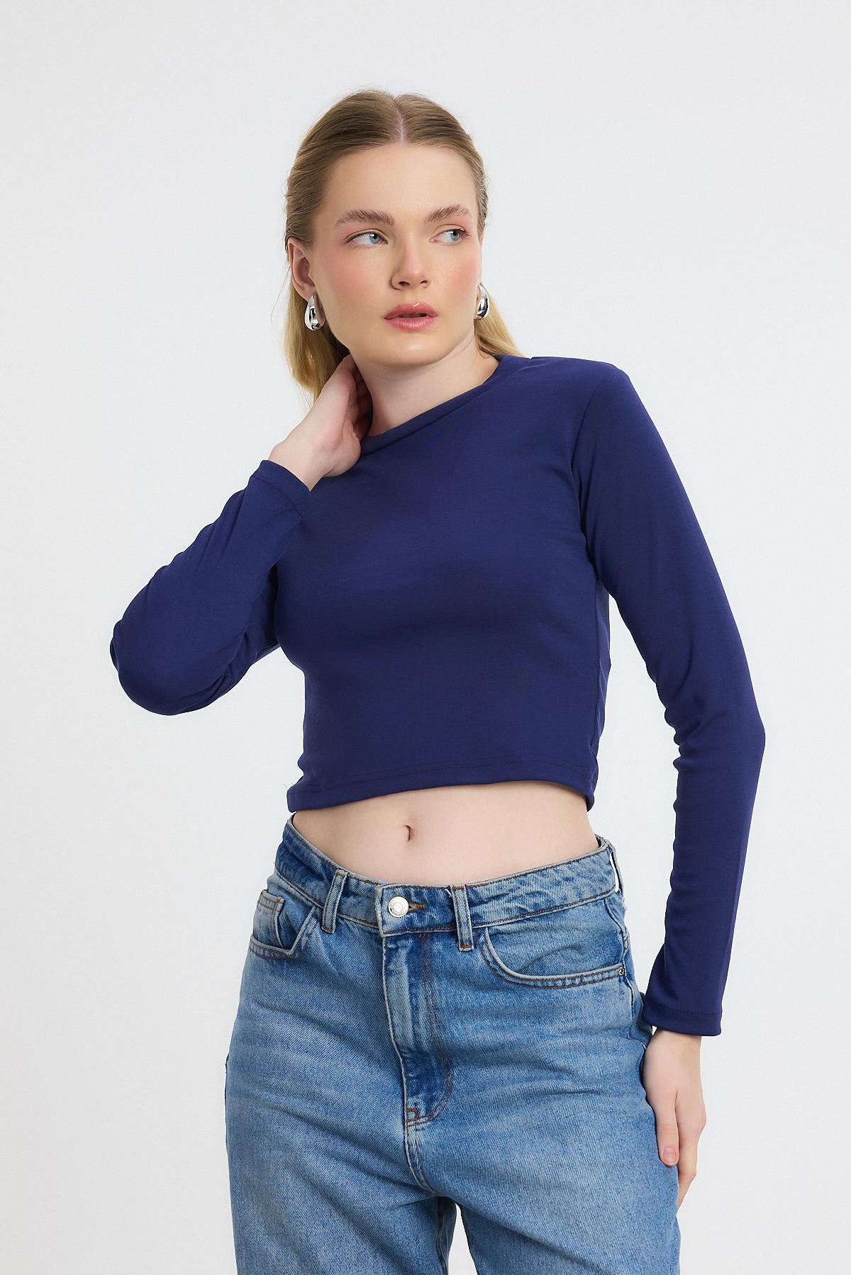 Bisiklet Yaka Bluz 2132 Laci - 7