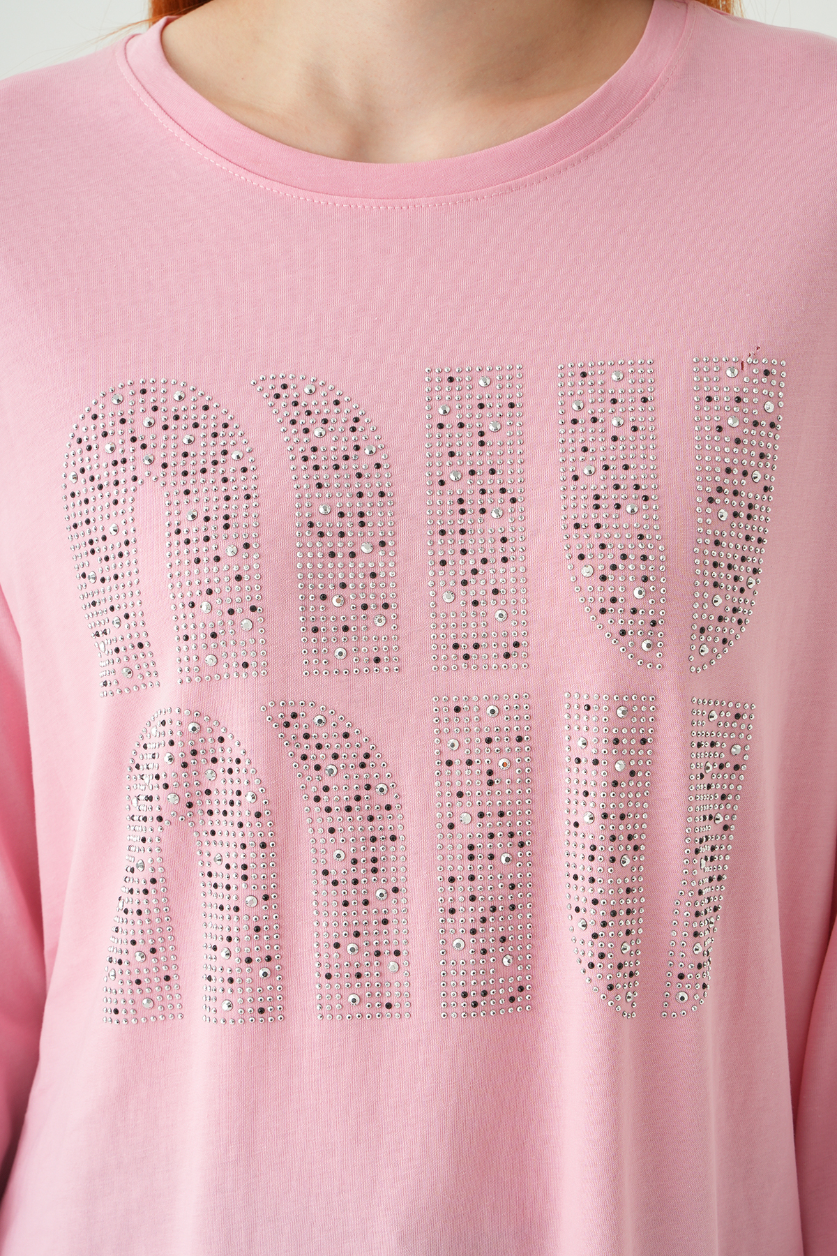 Pembe Mıu Baskılı Tunik 2146M - RAYS