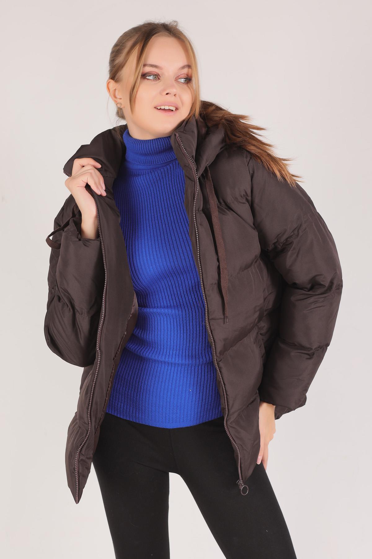 2154 Oversize Mont Kahve - 3