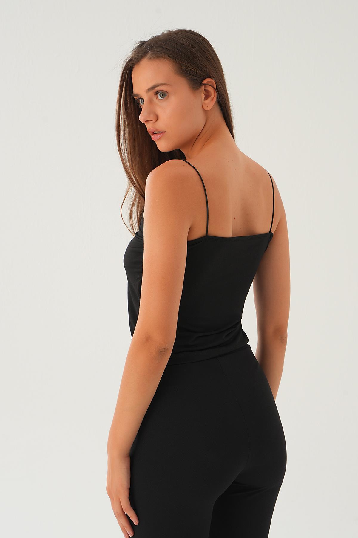 Siyah Askılı Sandy Atlet 220 - 3