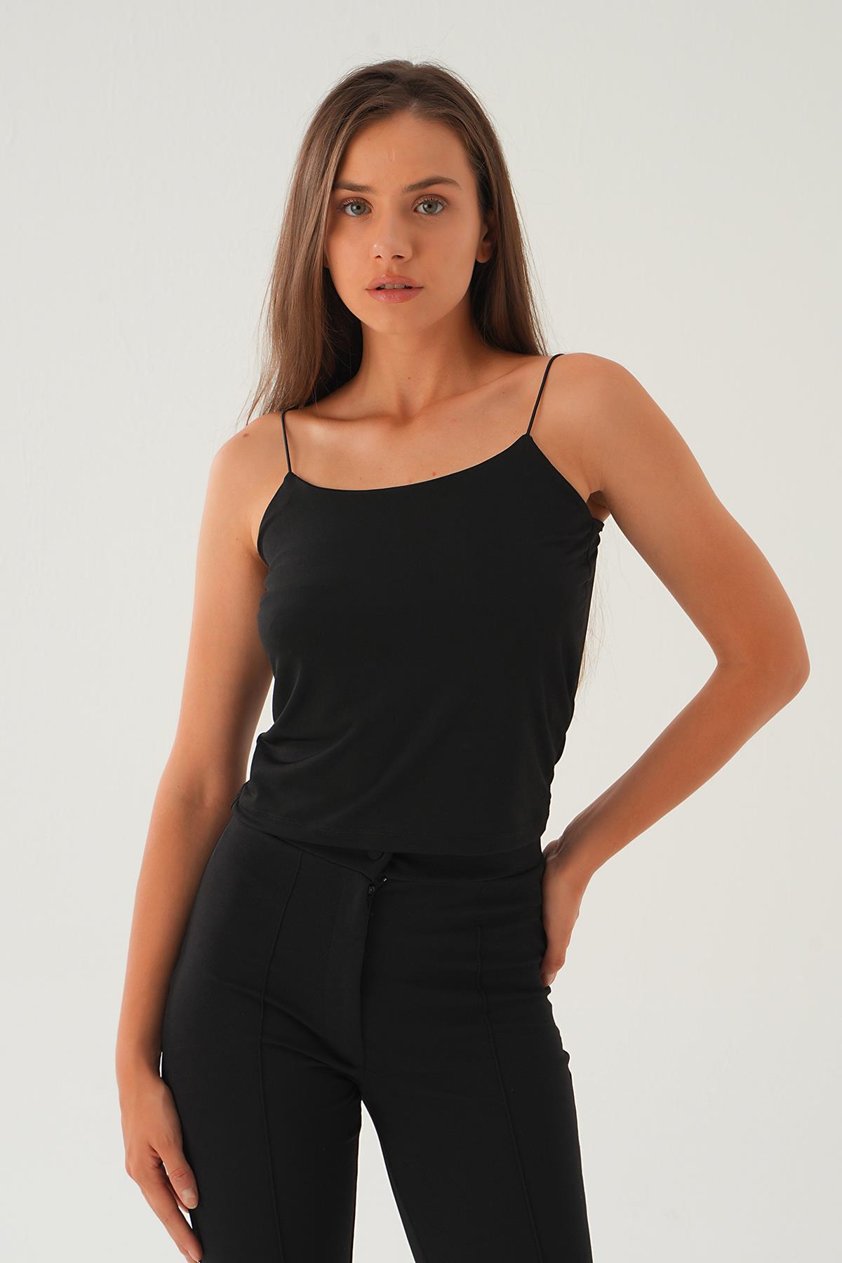 Siyah Askılı Sandy Atlet 220 - 6