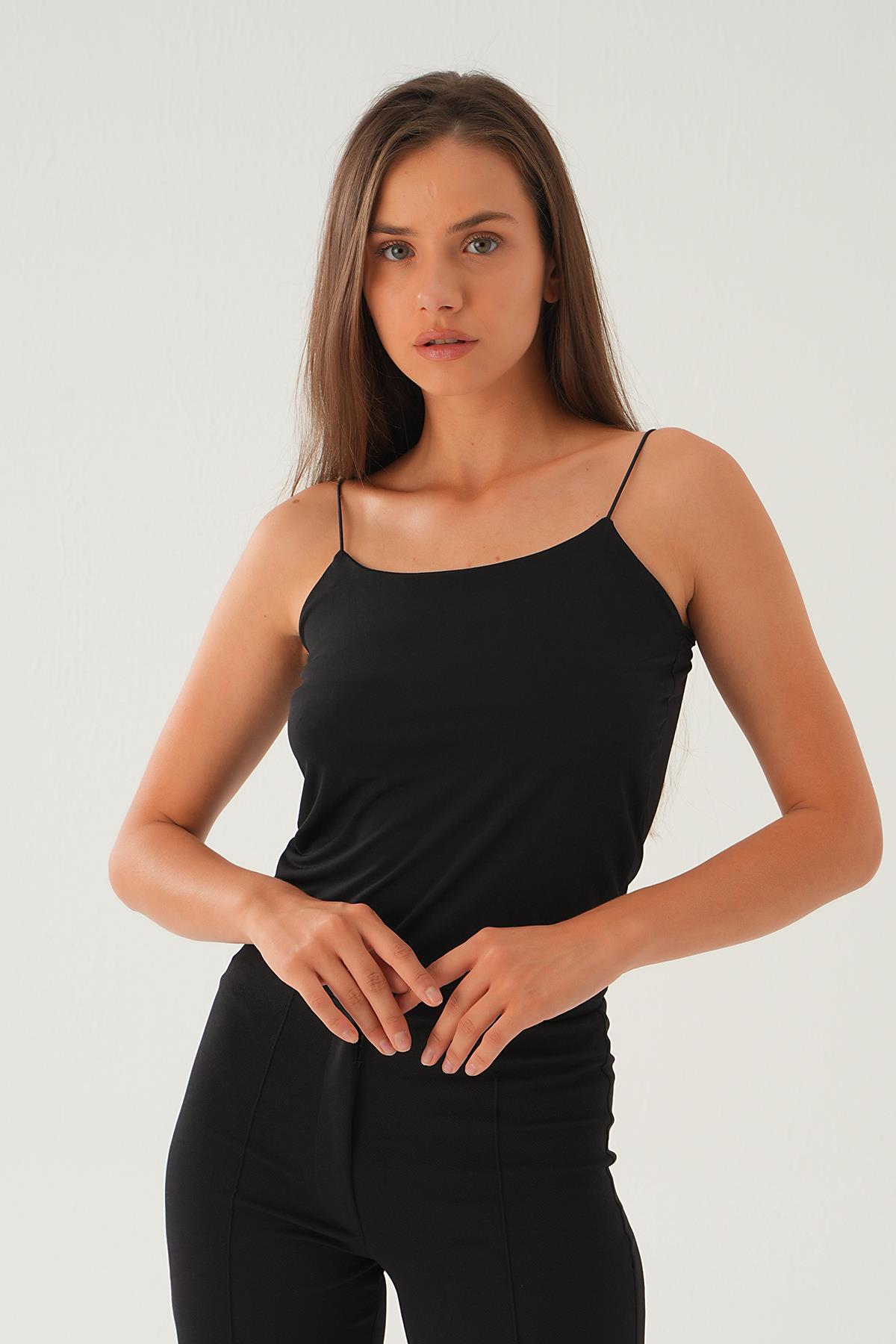 Siyah Askılı Sandy Atlet 220 - 2