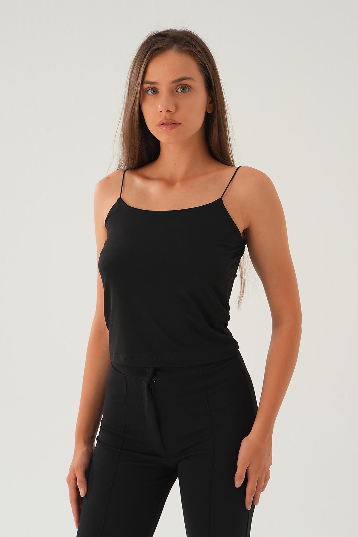 Siyah Askılı Sandy Atlet 220 - 5
