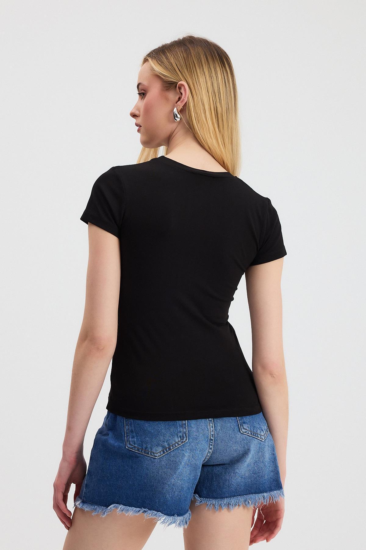 Siyah V Yaka Bady 2215 - 5