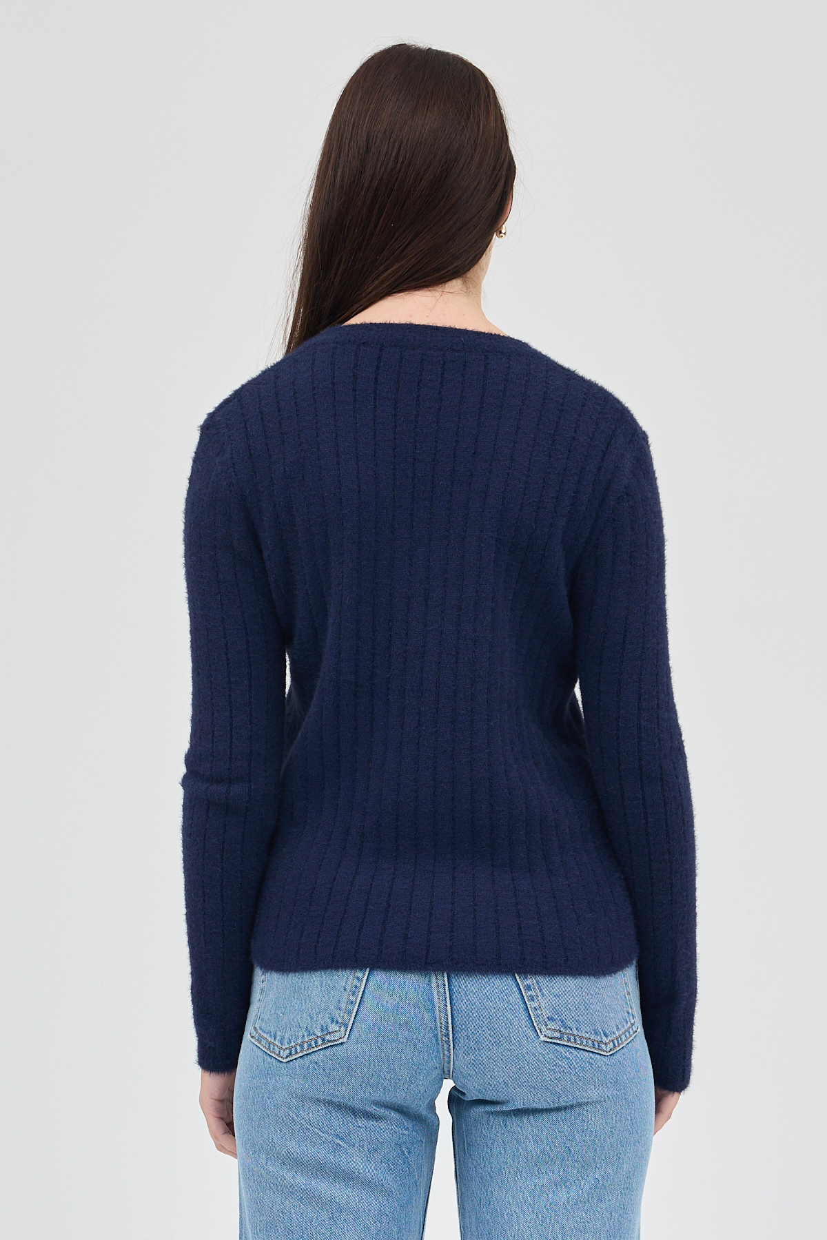 Laci V Yaka Triko Kadın Kazak 2217 - 5