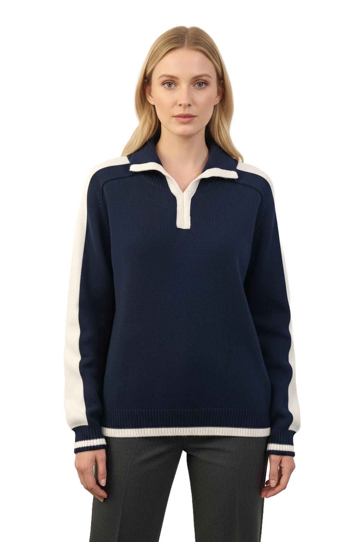 2233 Omuz Yaka Detay Kazak Laci - 1