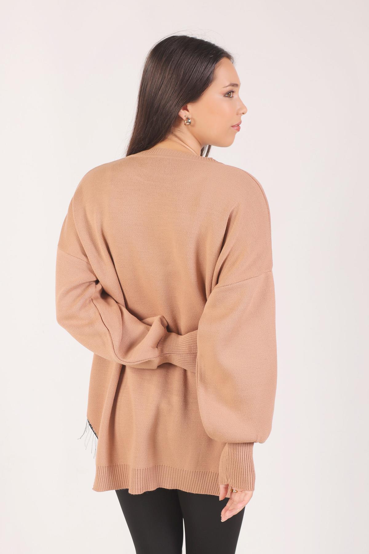 Bisküvi Yan Zincirli Tunik 2260 - 3