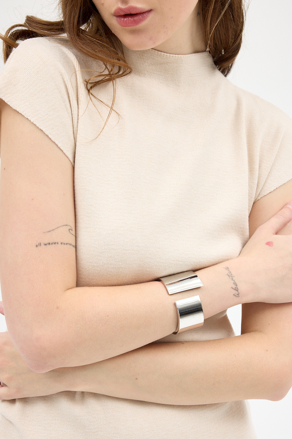 Taş Büzgü Detaylı Triko Midi Elbise 2317 - 6