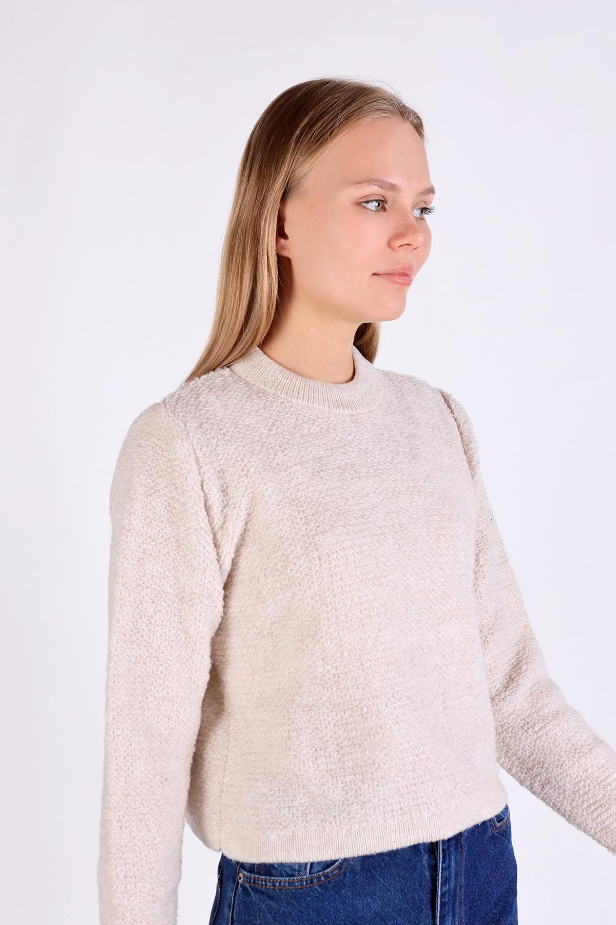 Taş Bisiklet Yaka Kazak 23341 - 2