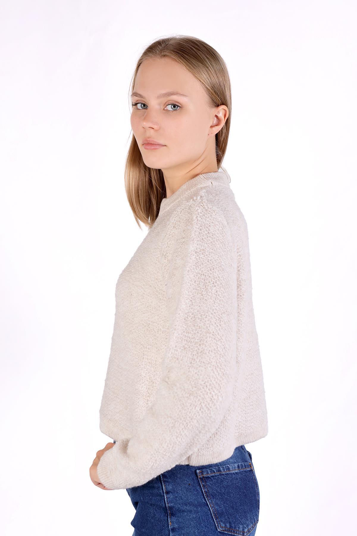 Taş Bisiklet Yaka Kazak 23341 - 6