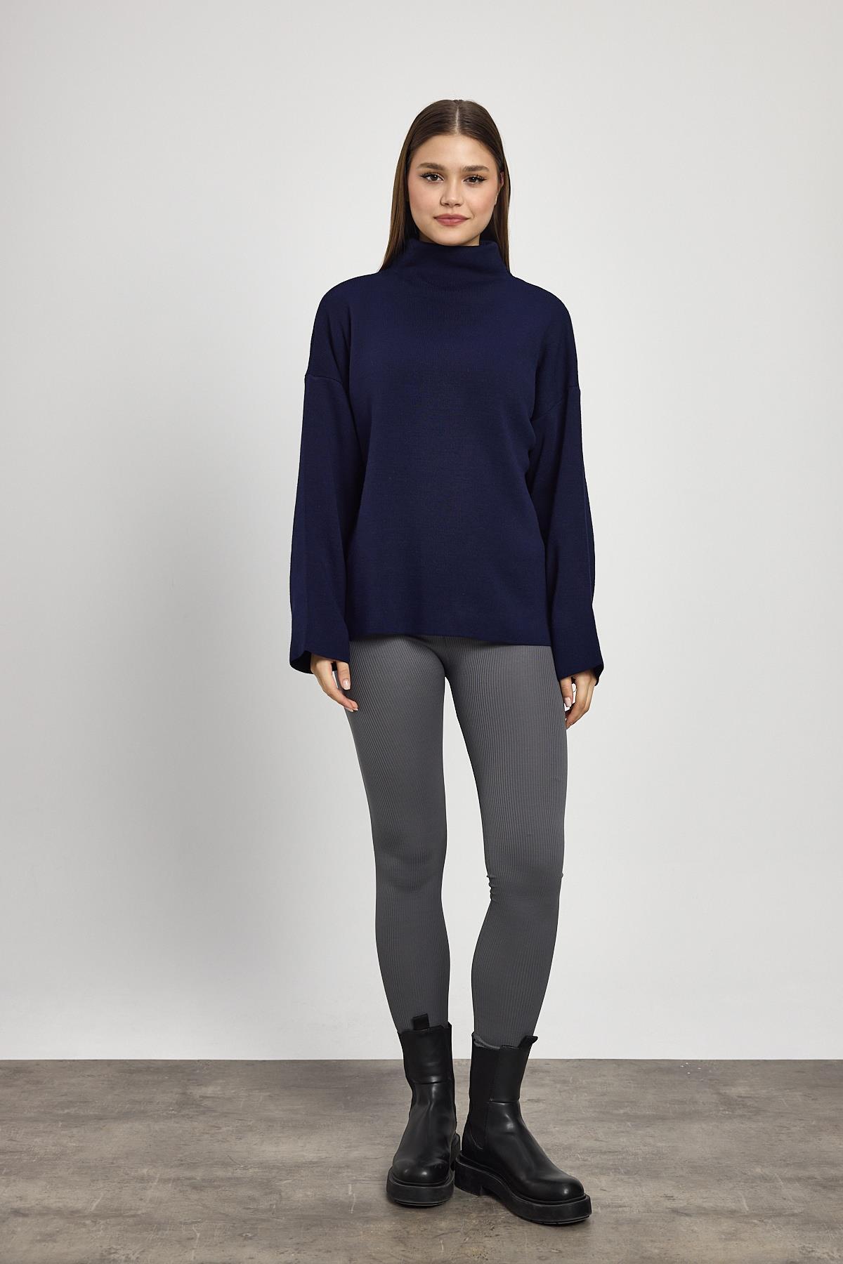 23374 Tam Boğaz Triko Kazak Laci - RAYS