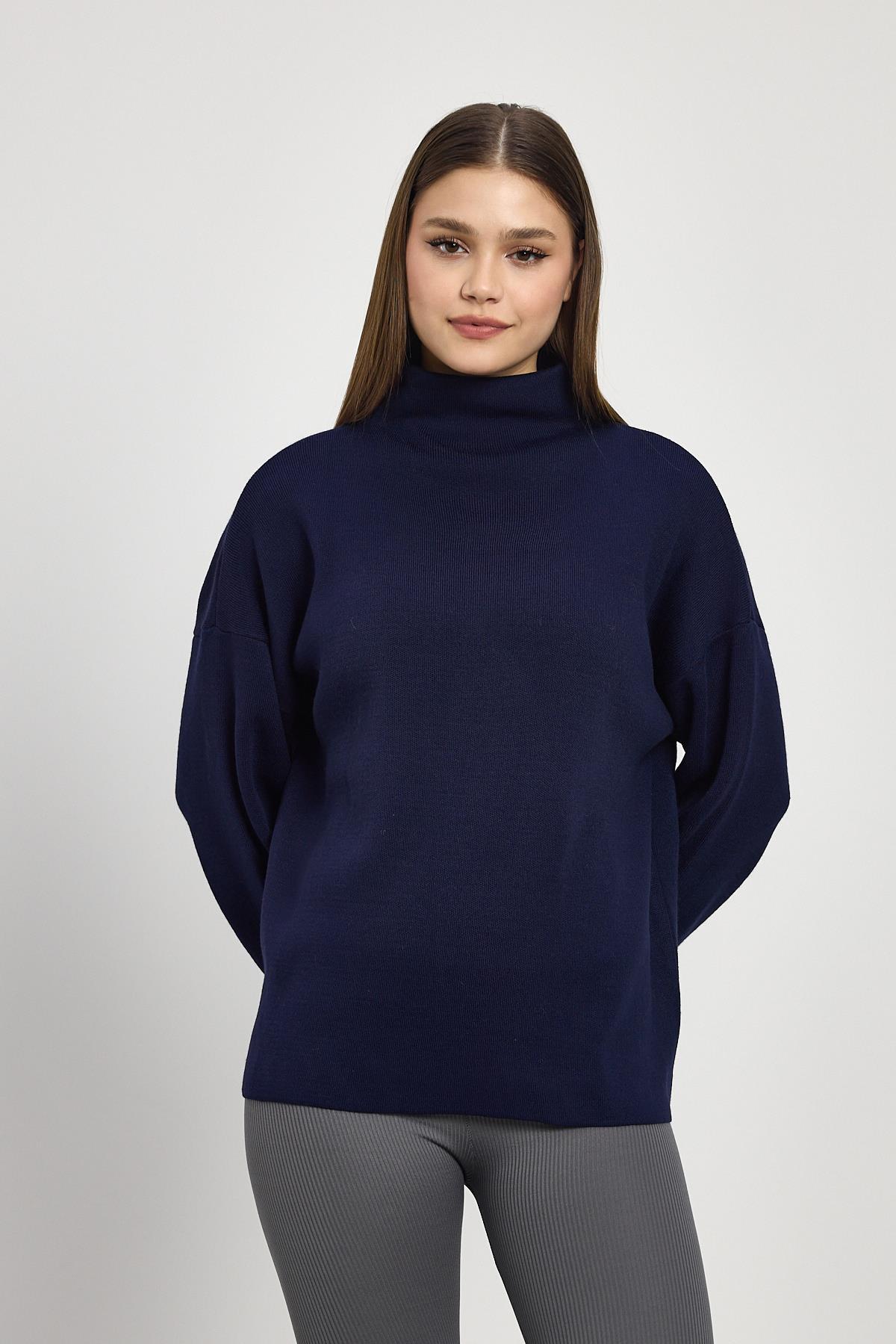 23374 Tam Boğaz Triko Kazak Laci - RAYS