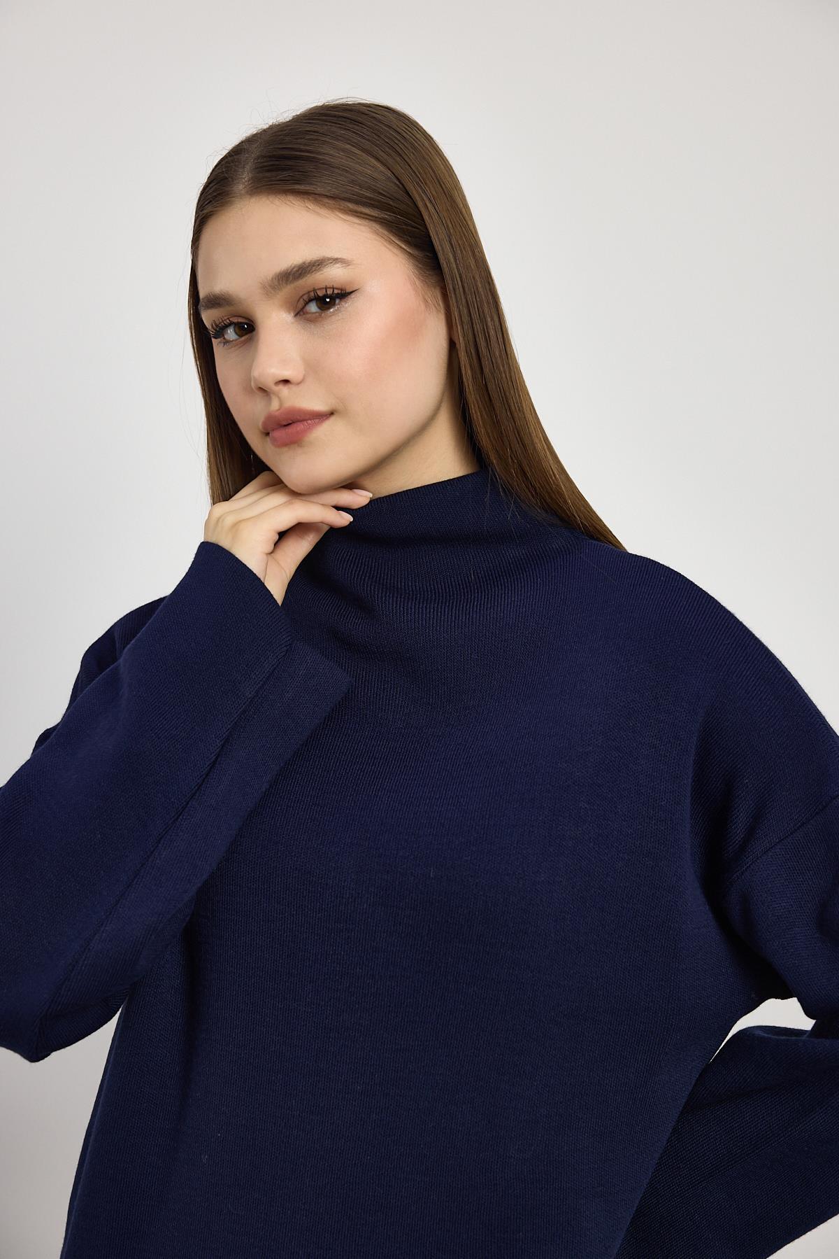 Laci Tam Boğaz Triko Kazak 23374 - 4