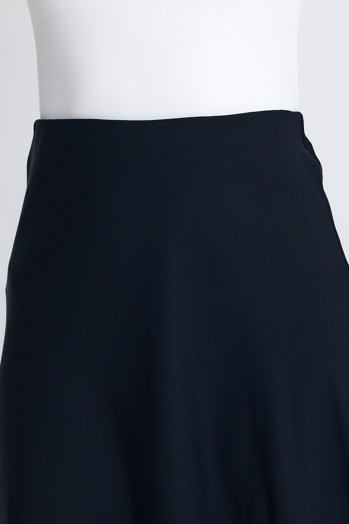 Siyah Yüksek Bel Midi A Kesim Etek 241312 - RAYS