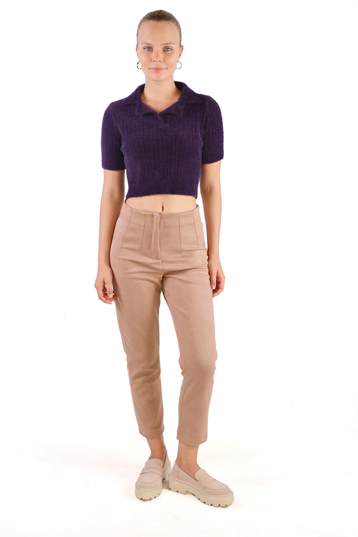 Laci Polo Yaka Fitilli Kazak 24162 - 2