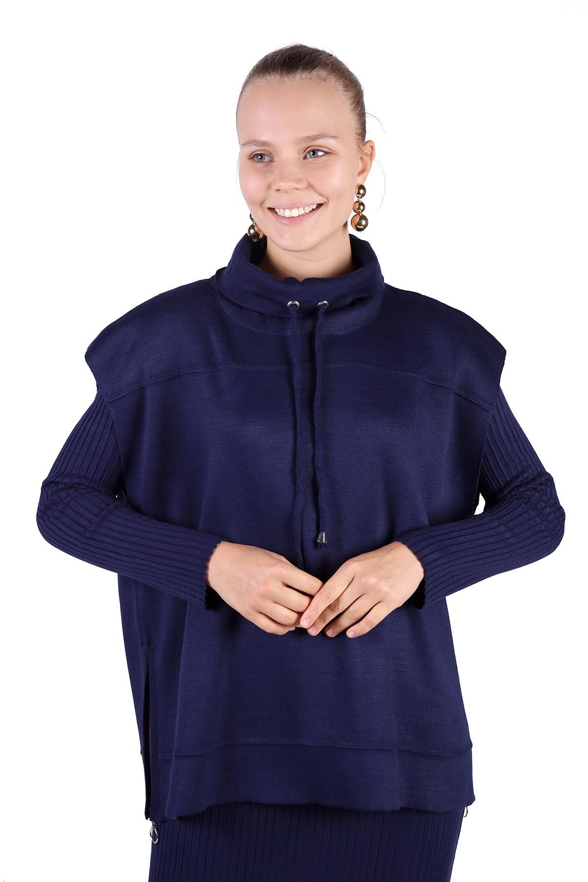 Laci Degaje Yaka Elbise Takım 24267 - RAYS