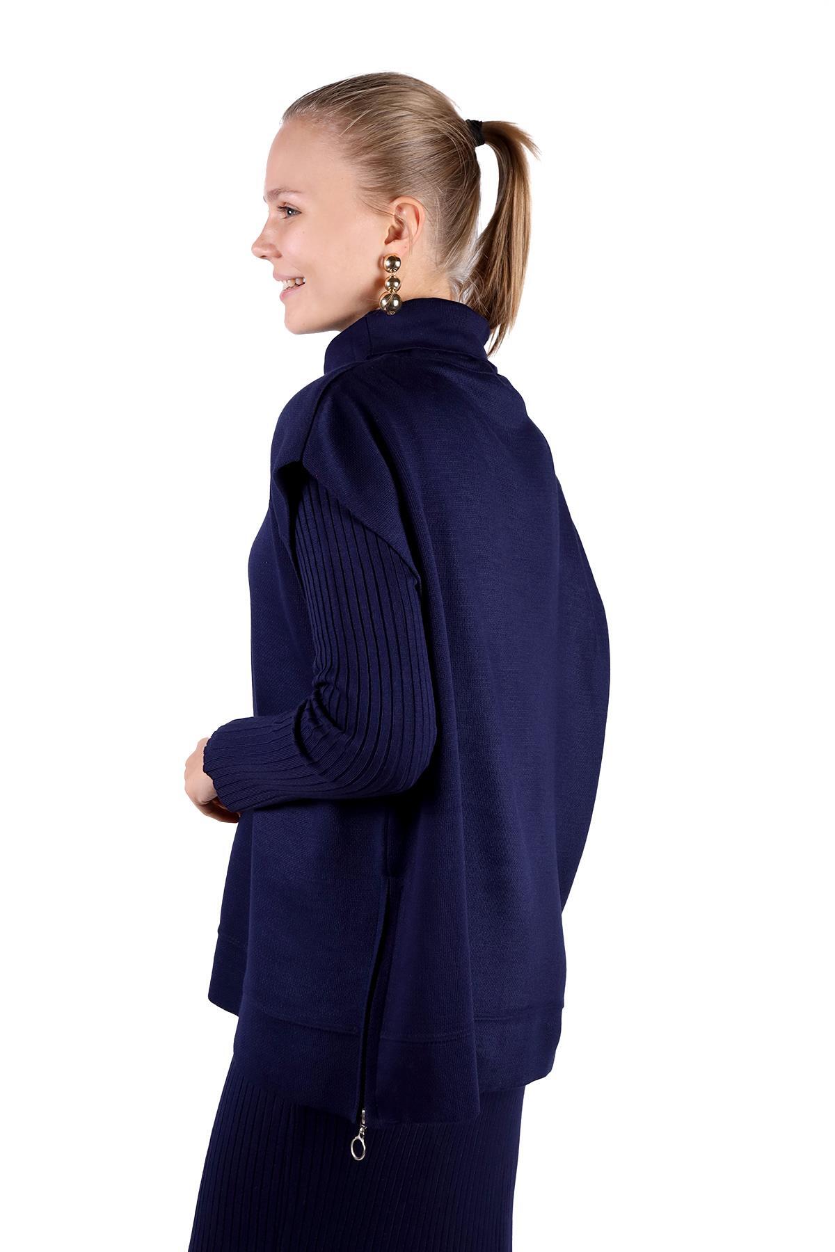 Laci Degaje Yaka Elbise Takım 24267 - 7