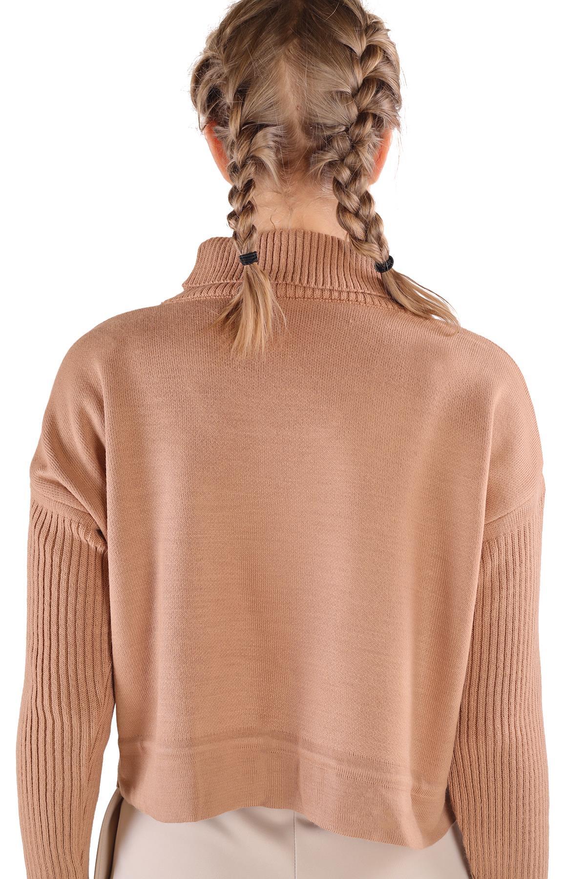 Camel Etek Bağcık Detay Kazak 24284 - 5