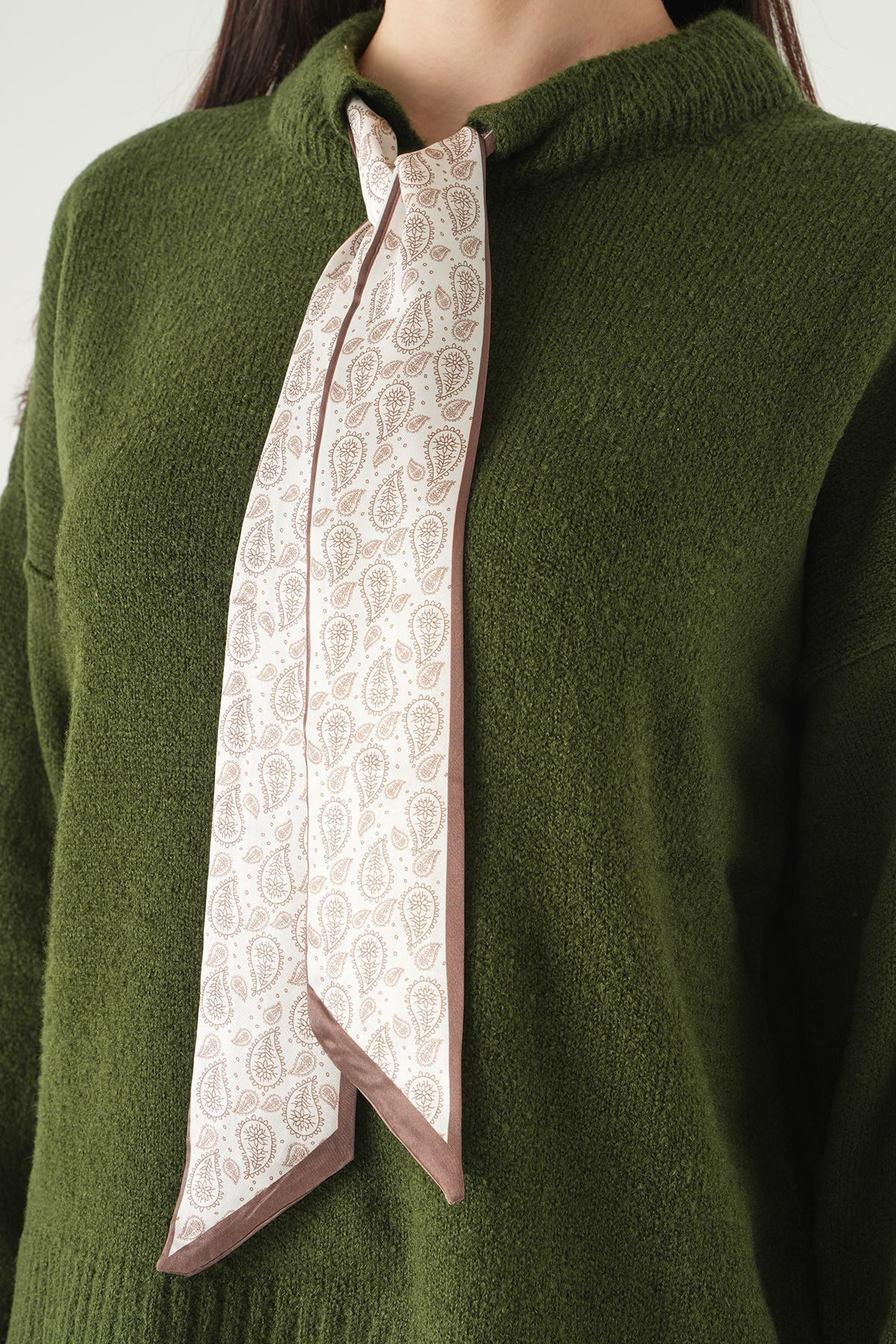 Haki Fular Detay Kazak 2465 - 4