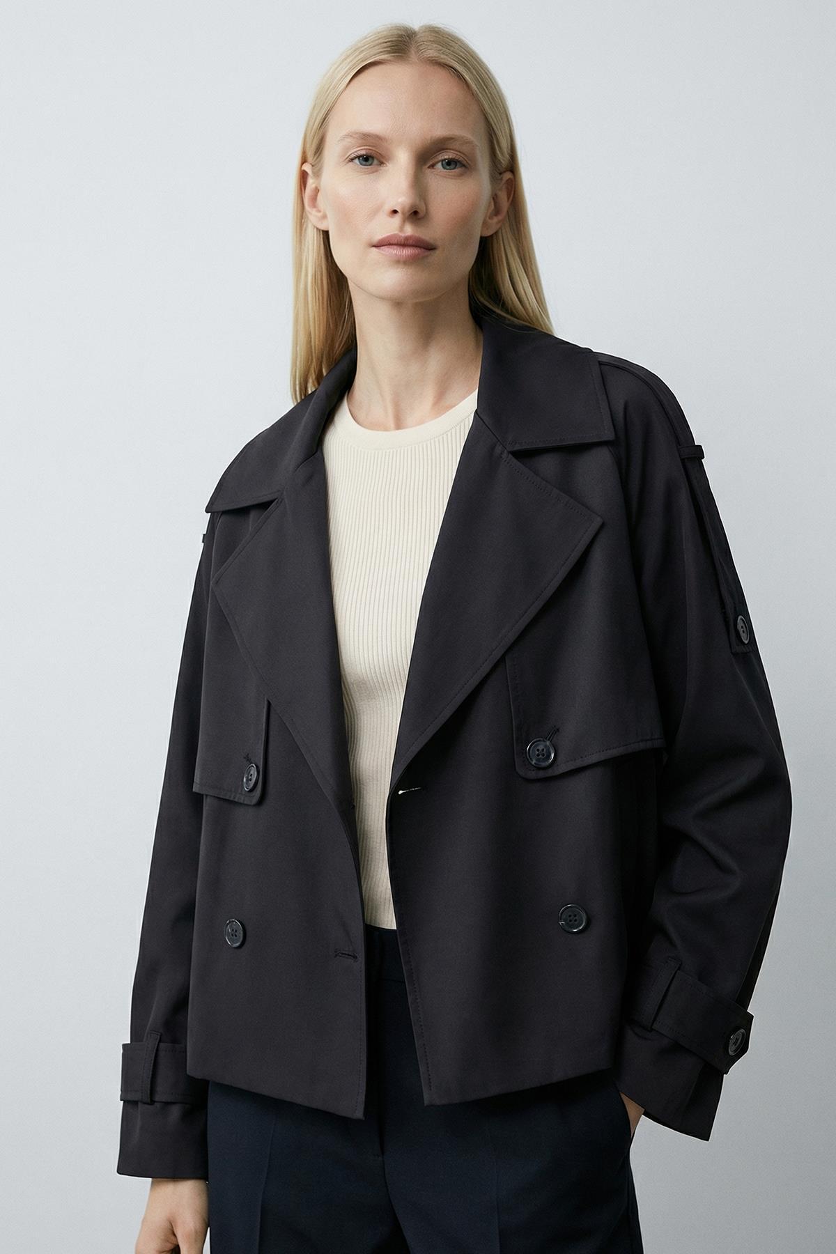 251858 Parçalı Treçkot Siyah - RAYS