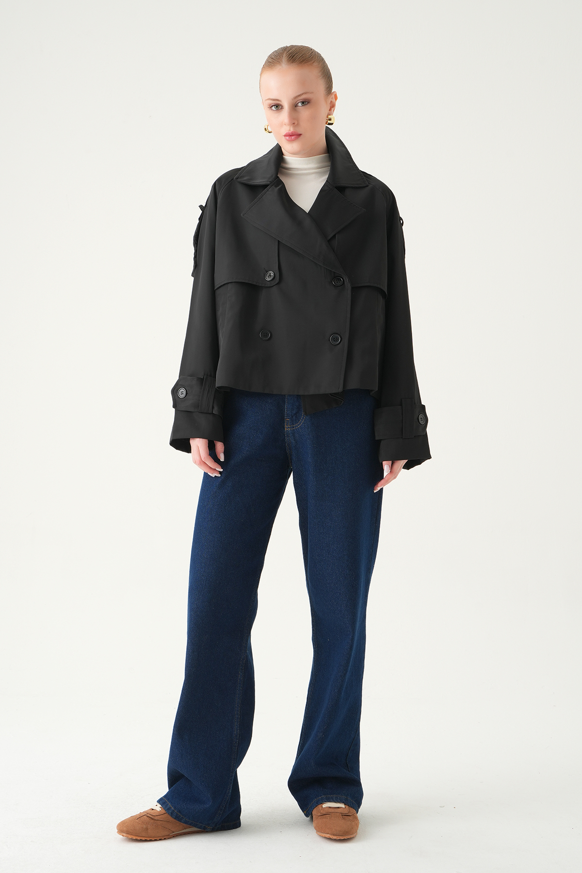 Siyah Parçalı Treçkot 251858 - RAYS