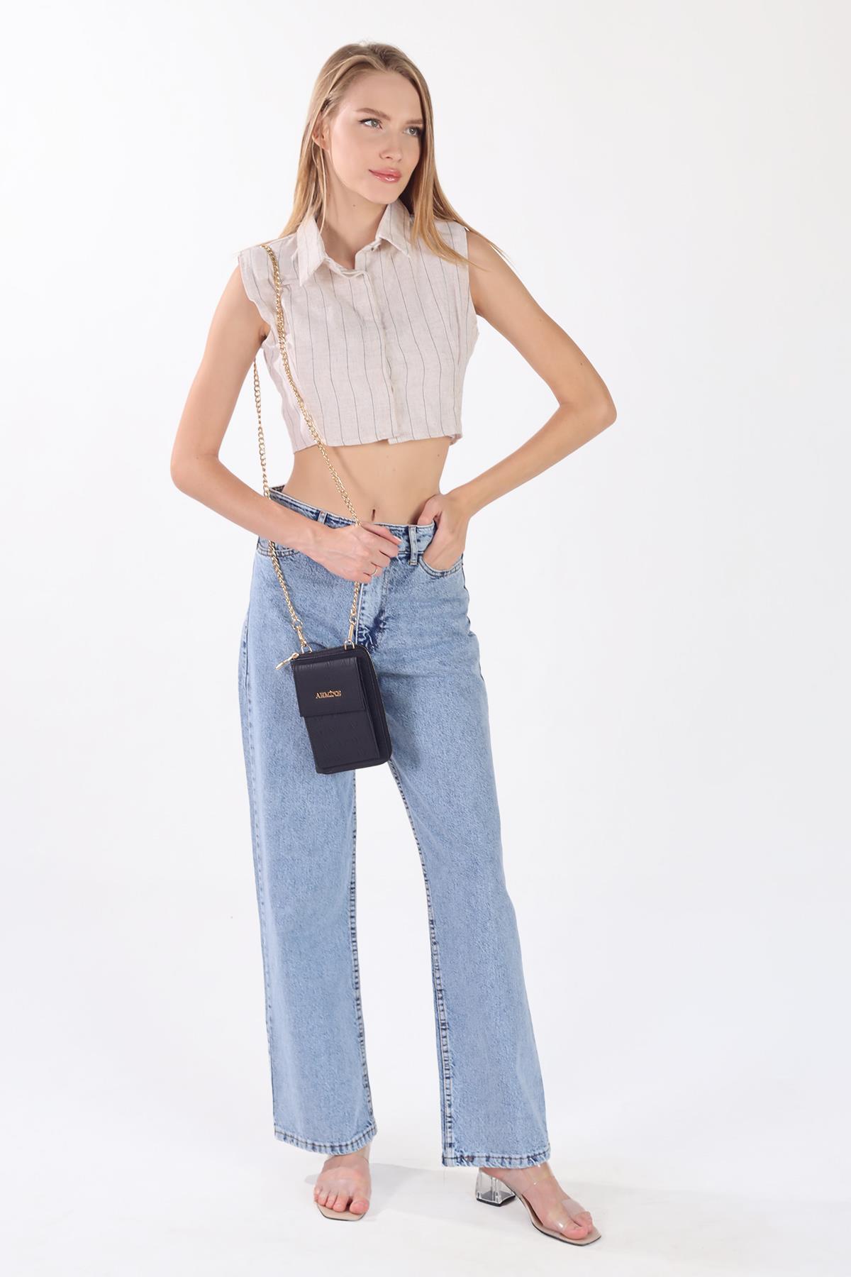 Siyah Zincir Askılı Çanta 265 - 4