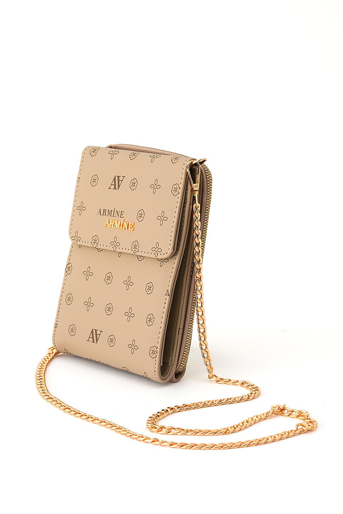 Vizon Baskı Detay Omuz Çantası 266 