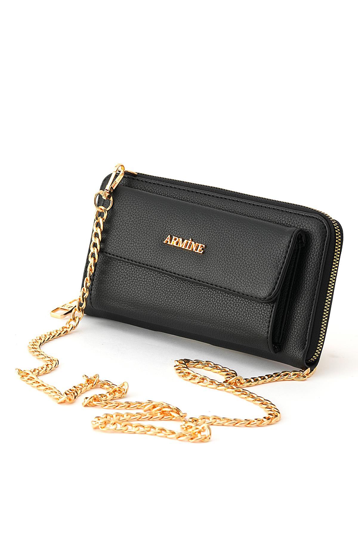 Siyah Pia Omuz Çantası 268 