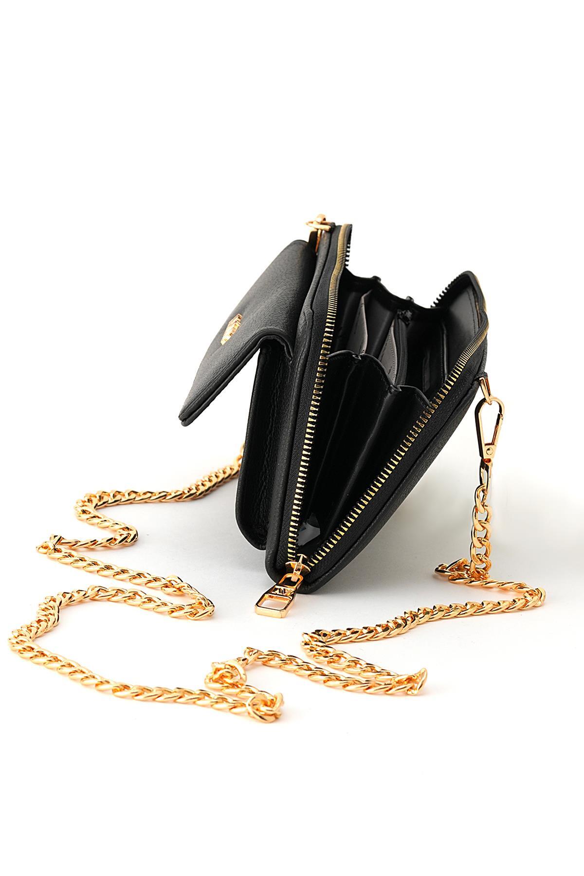 Siyah Pia Omuz Çantası 268 - 3