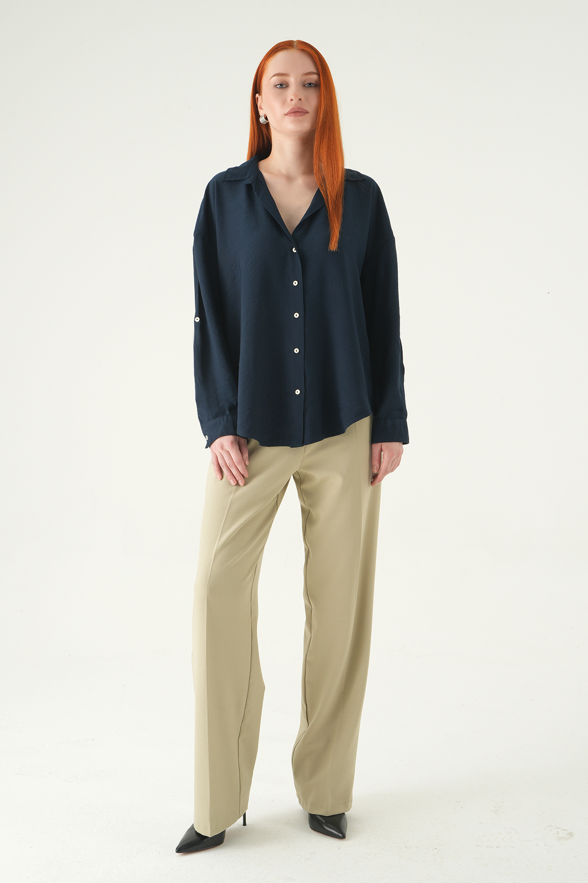 Laci Oversize Gömlek 2893 - 3