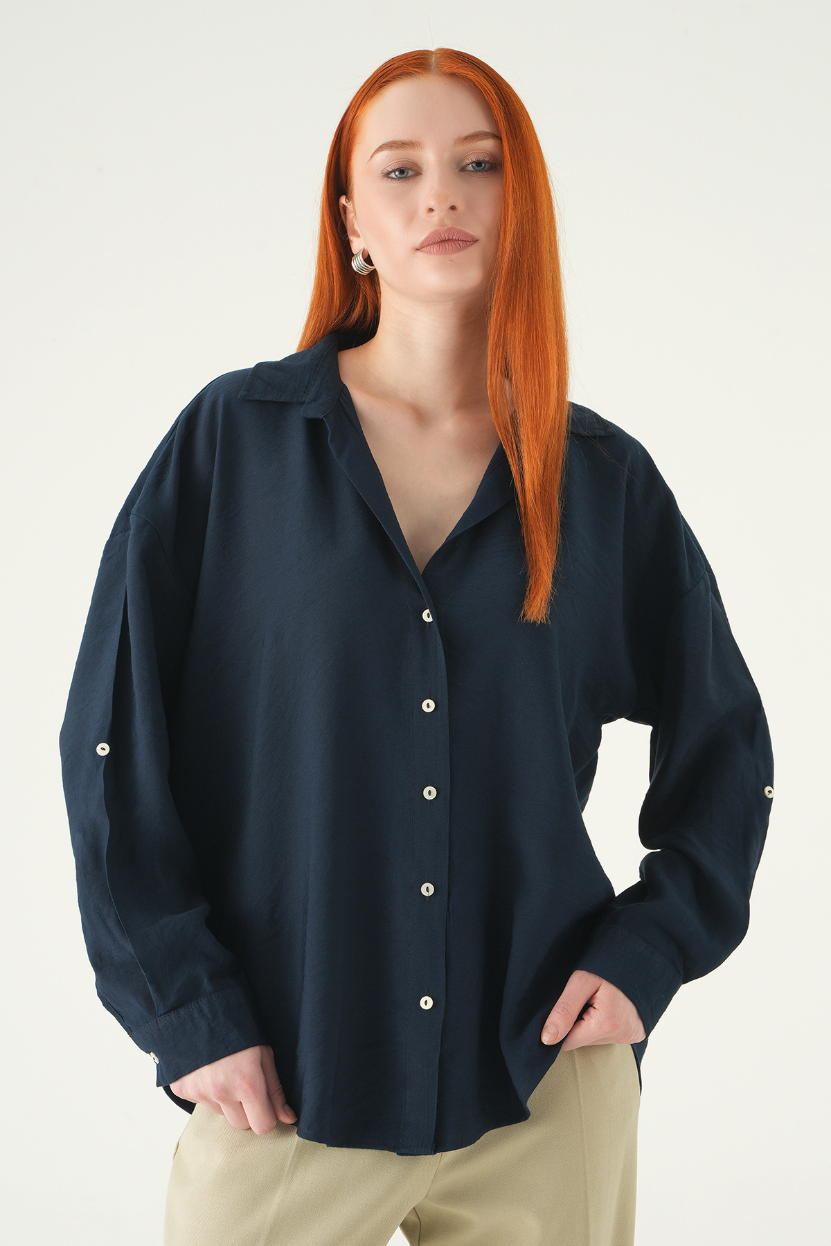 Laci Oversize Gömlek 2893 - RAYS