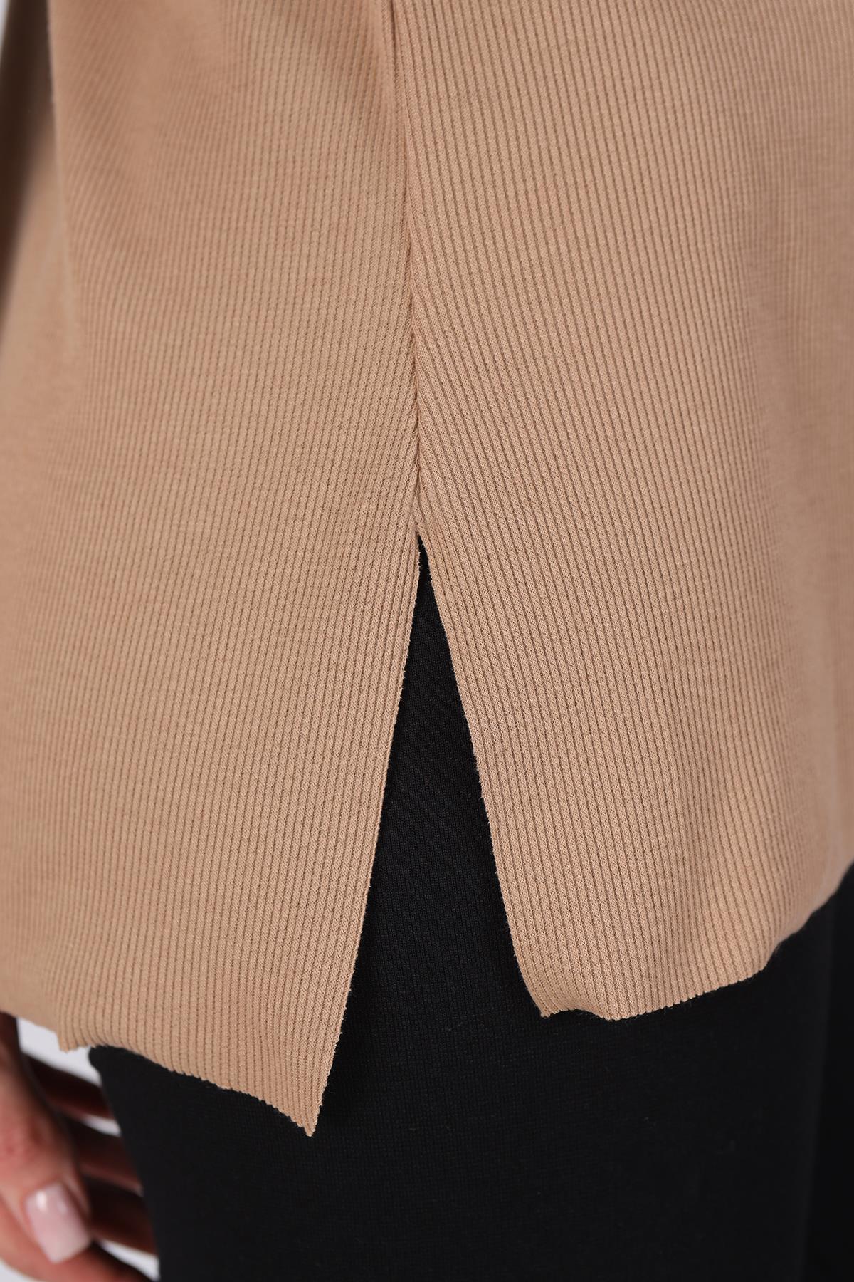 Vizon V Yaka Kısa Kol Kaşkorse Tişört 2971 - 5