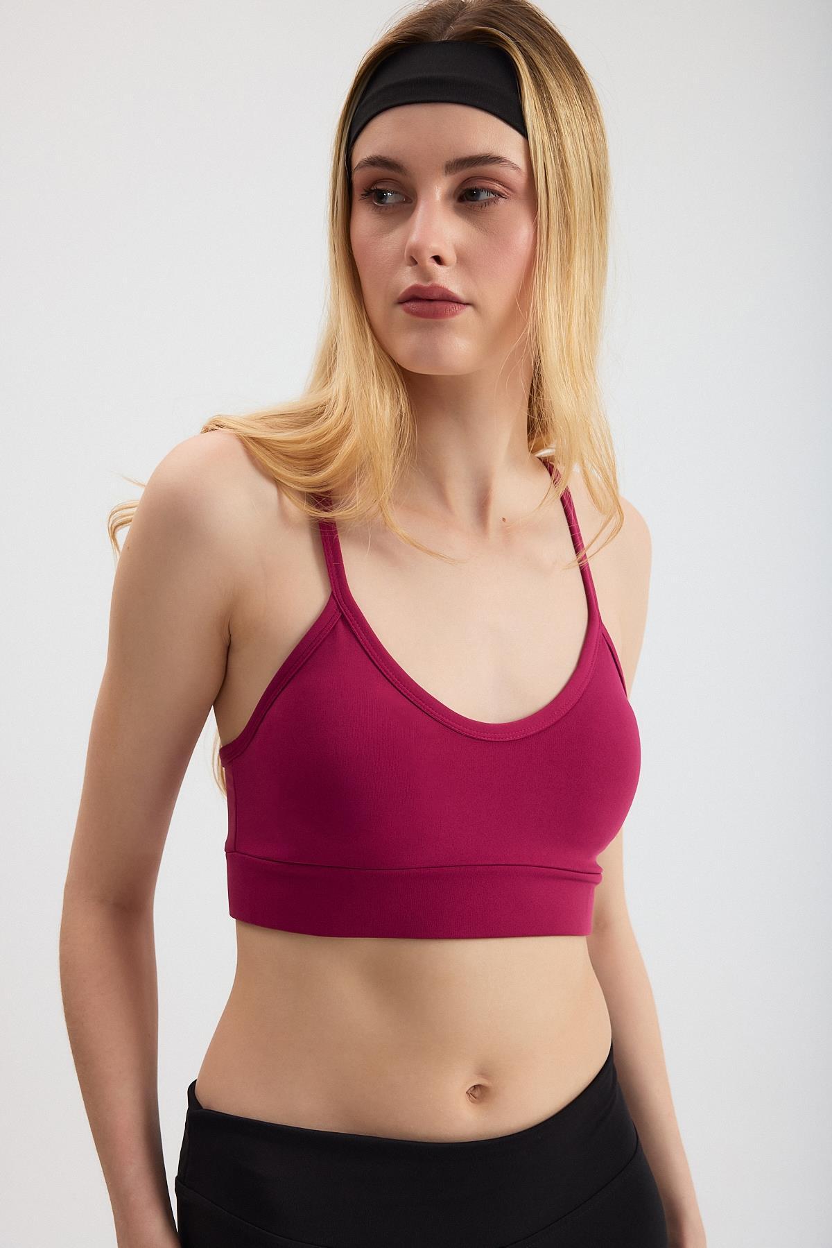 3001 Kaplı Büstiyer Bordo - RAYS