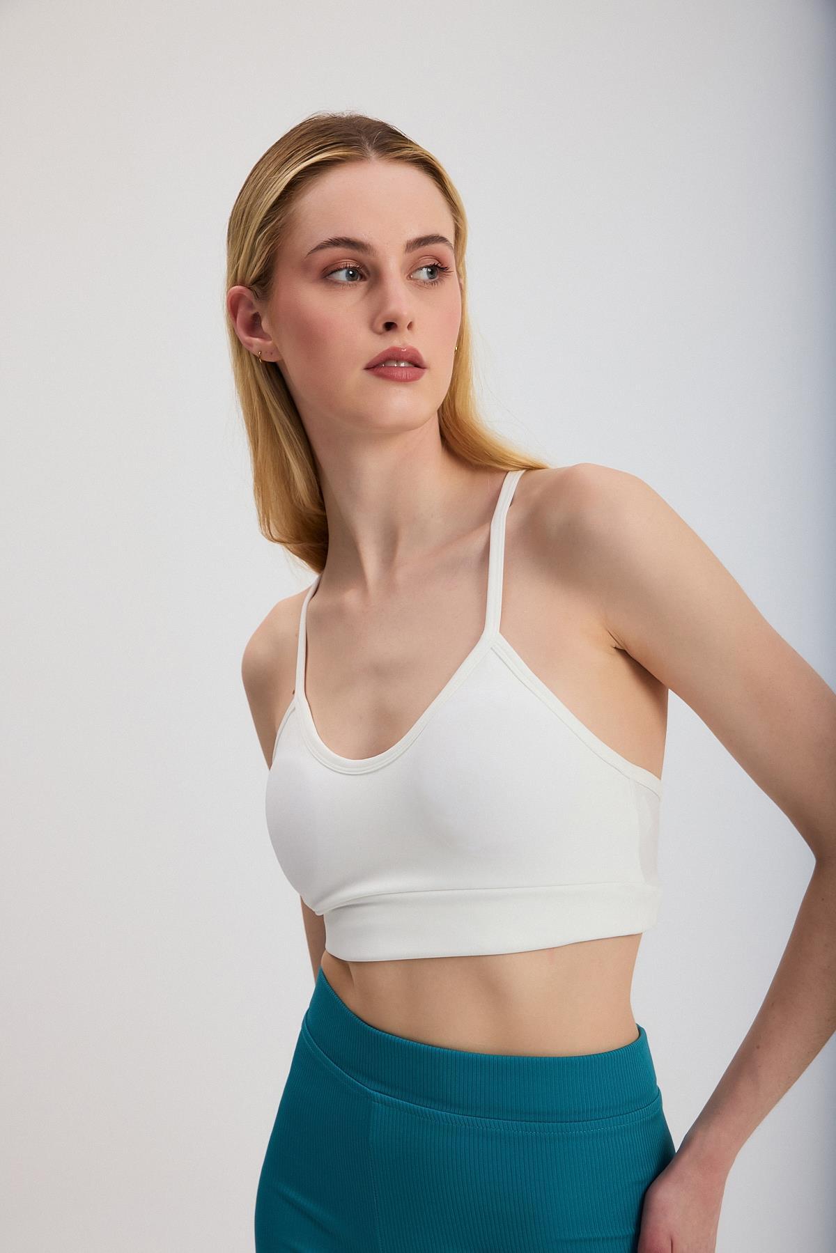 Ekru Kaplı Büstiyer 3001 