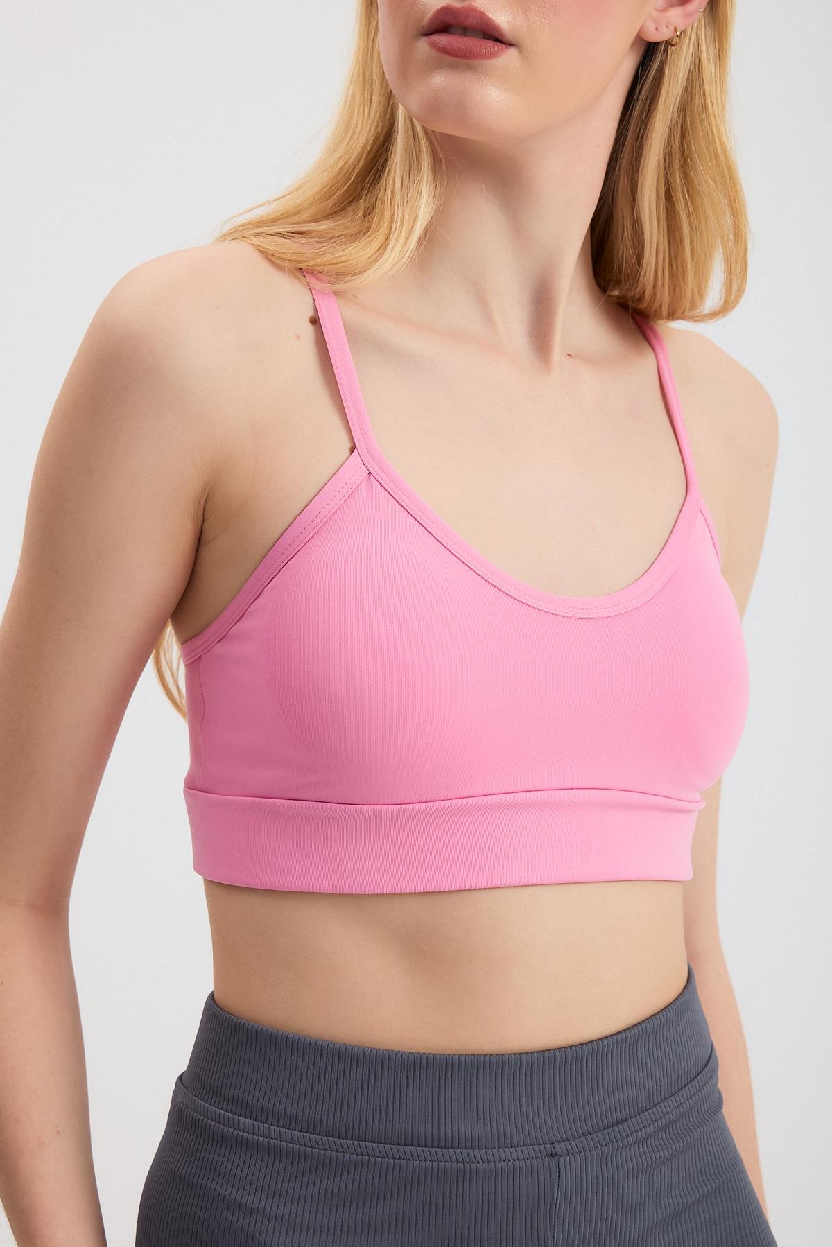 3001 Kaplı Büstiyer Pembe - 4