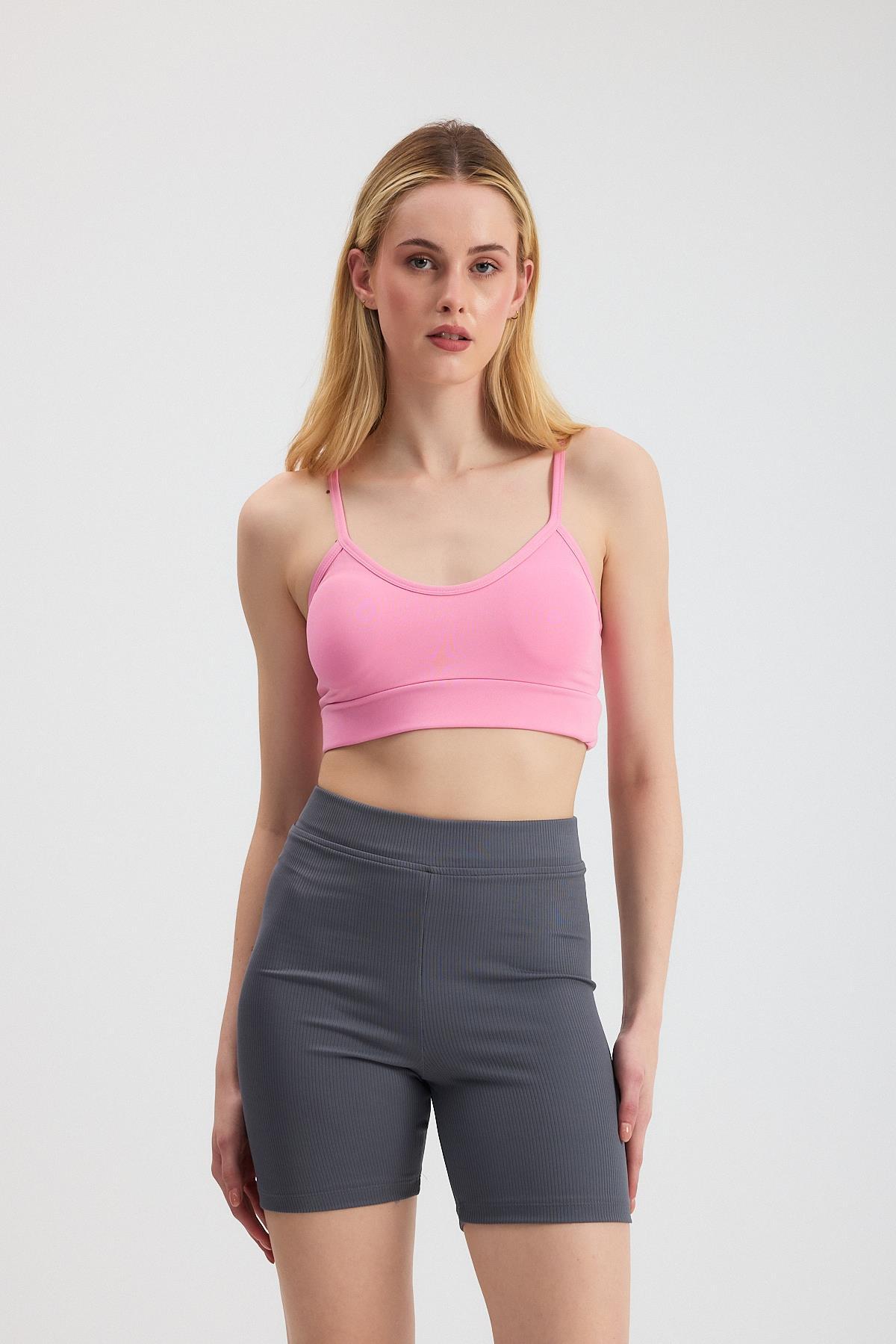 3001 Kaplı Büstiyer Pembe - 1