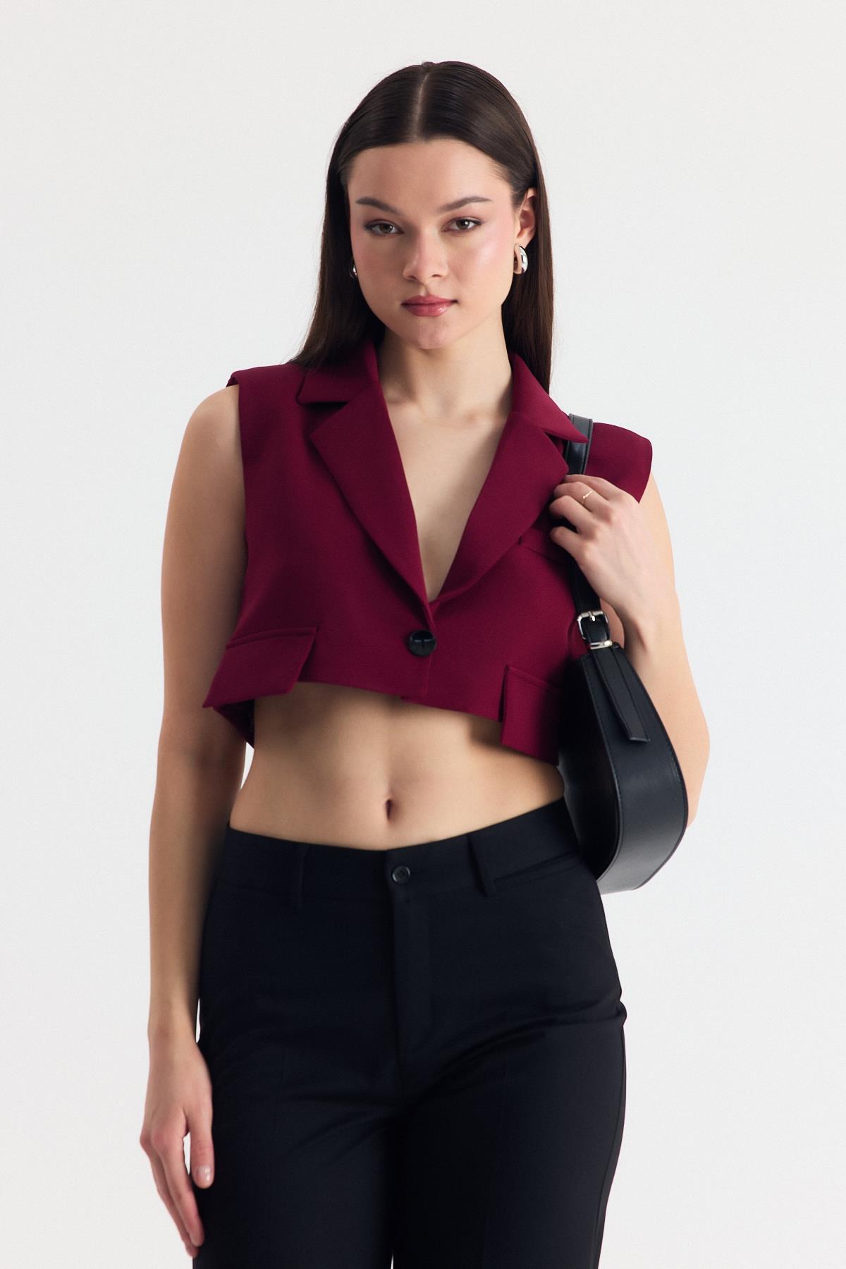 Siyah Oval Baget Çanta 3001 - 8