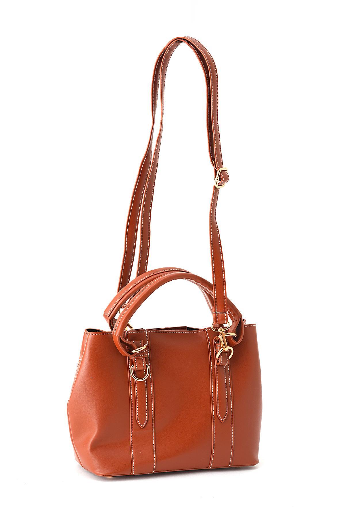 Taba İki Tokalı El Çantası 3003 - 2