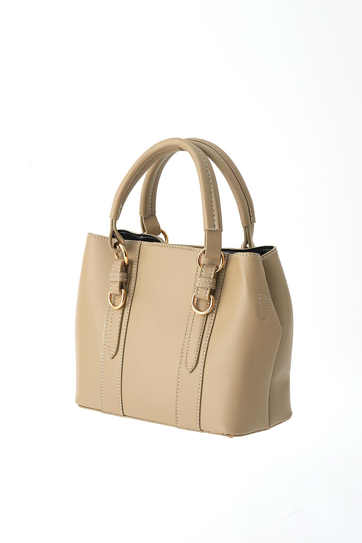 Vizon İki Tokalı El Çantası 3003 