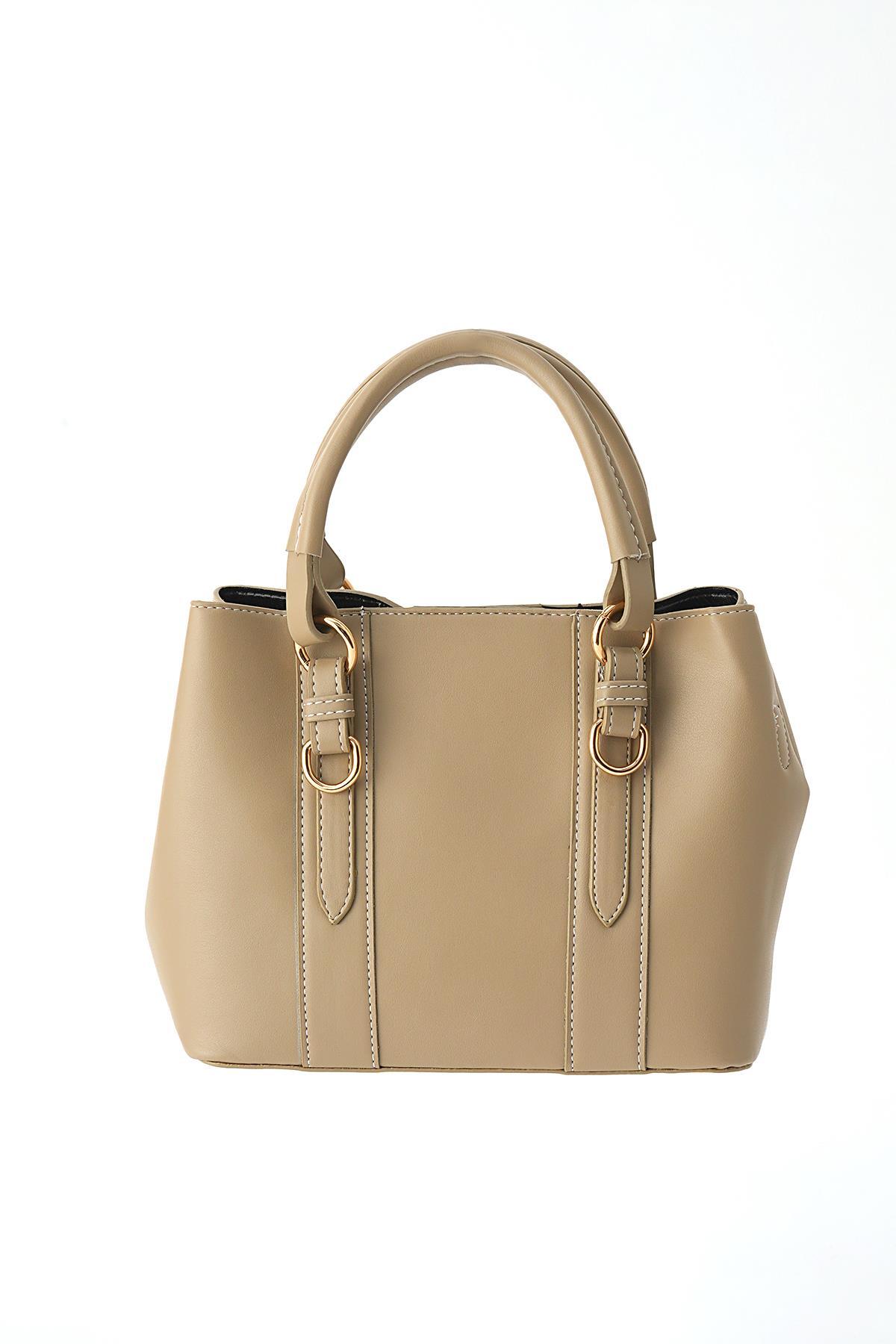 Vizon İki Tokalı El Çantası 3003 - 3