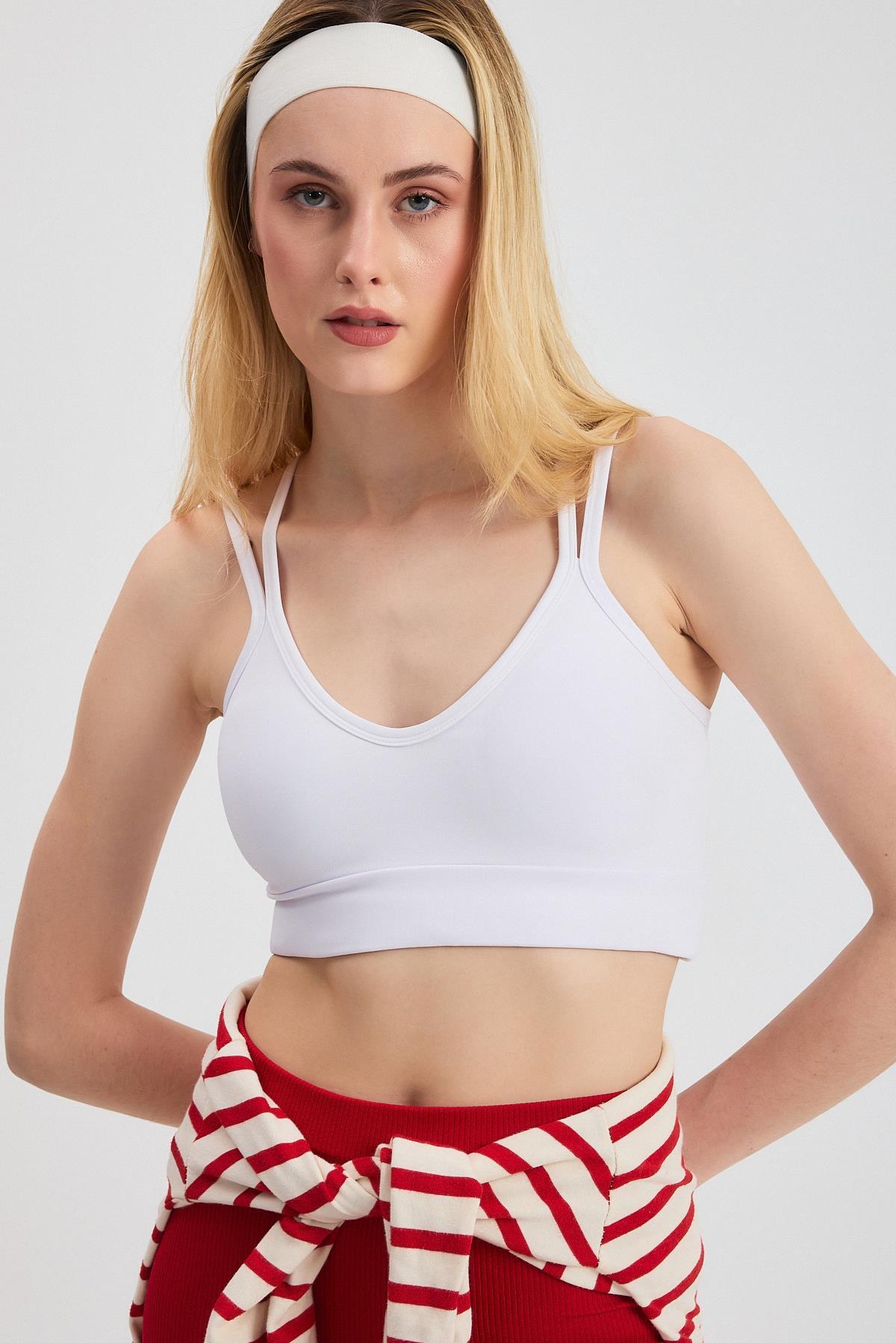 Beyaz Arka Çapraz Büstiyer 3005 - RAYS (1)