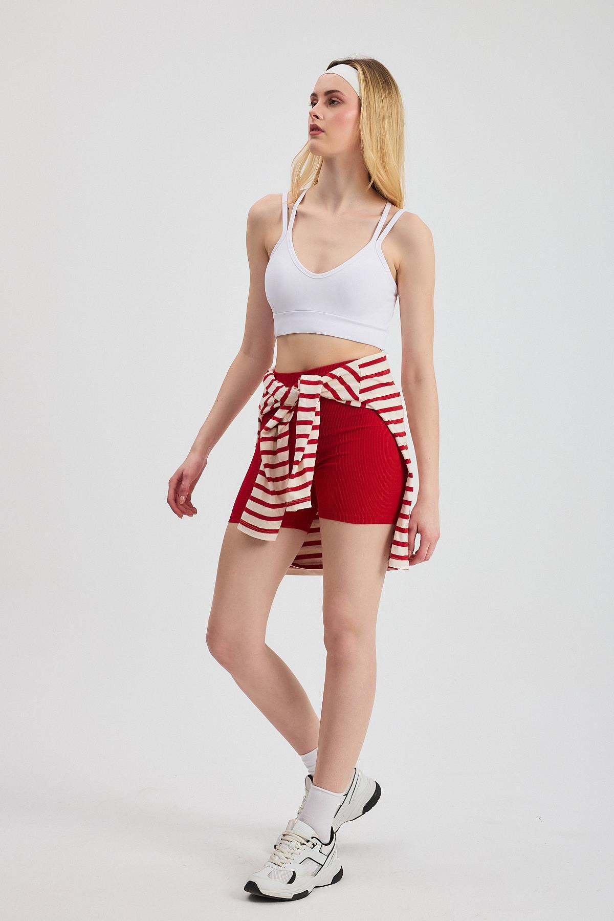 3005 Arka Çapraz Büstiyer Beyaz - RAYS